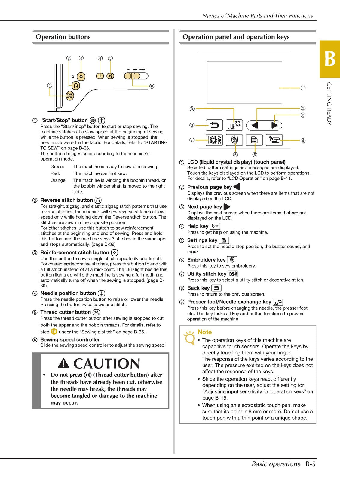 BABY LOCK Accord BLMCC Sewing Machine Instruction Manual - WIRE BOUND - COVERS