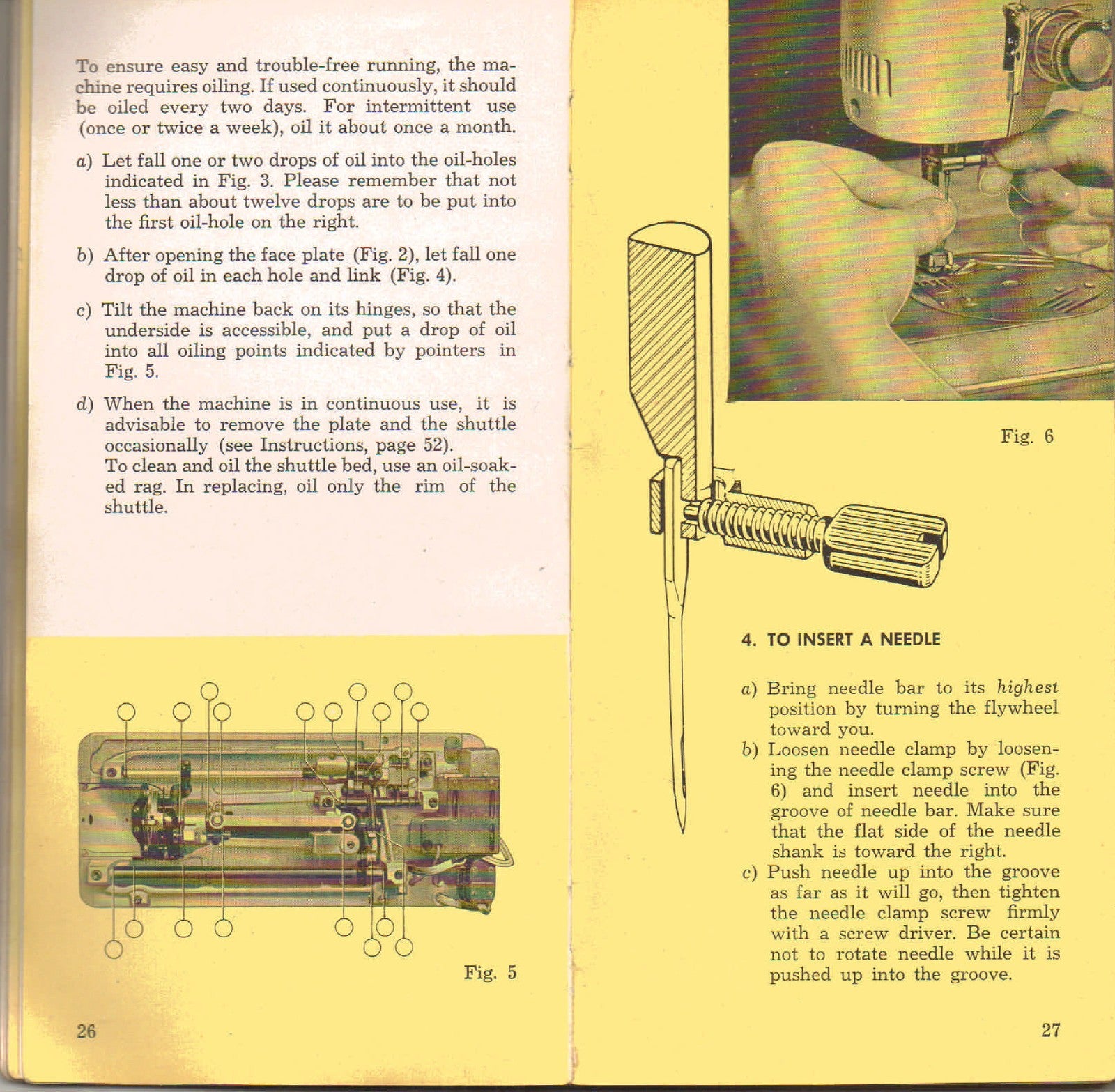 NECCHI Automatic Supernova Sewing Machine Instruction Manual - WIRE BOUND