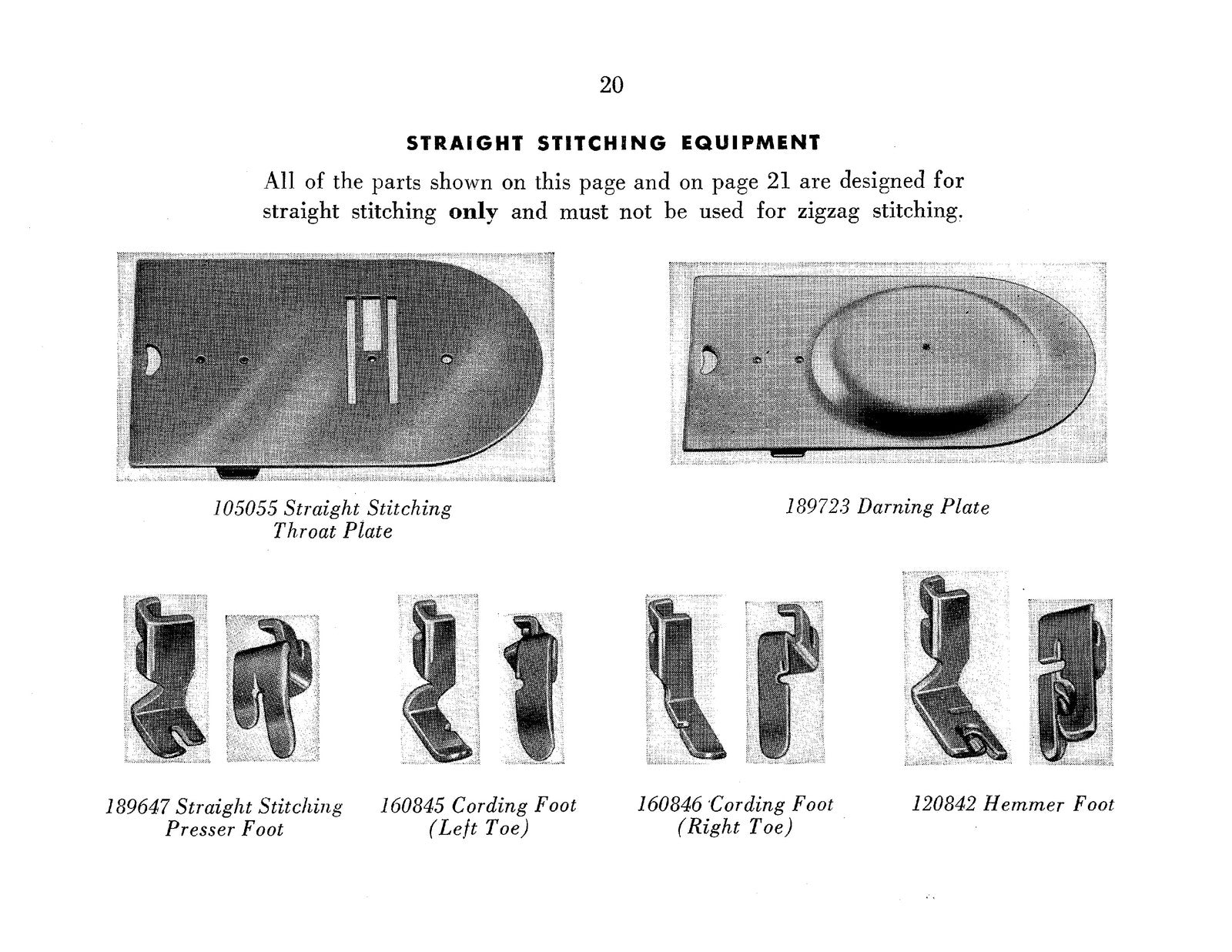 SINGER 206K25 Sewing Machine Instruction Manual 1952 - WIRE BOUND - TOUGH COVERS