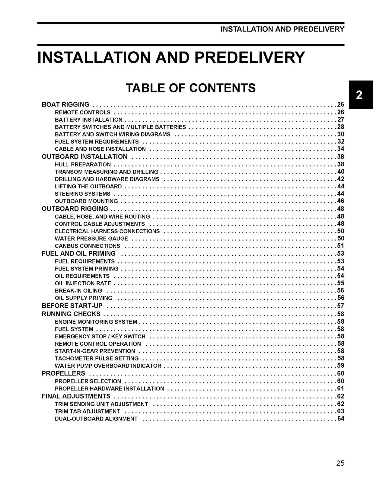 EVINRUDE 40 50 60 65 E-TEC Outboard Engine Service Manual, FOLDOUTS