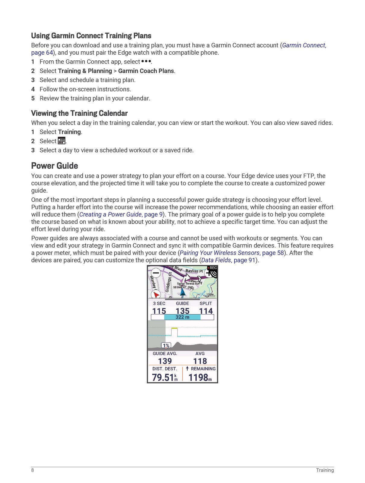 GARMIN Edge 1050 Bike Computer Owners Manual - STEEL WIRE BOUND - TOUGH COVERS