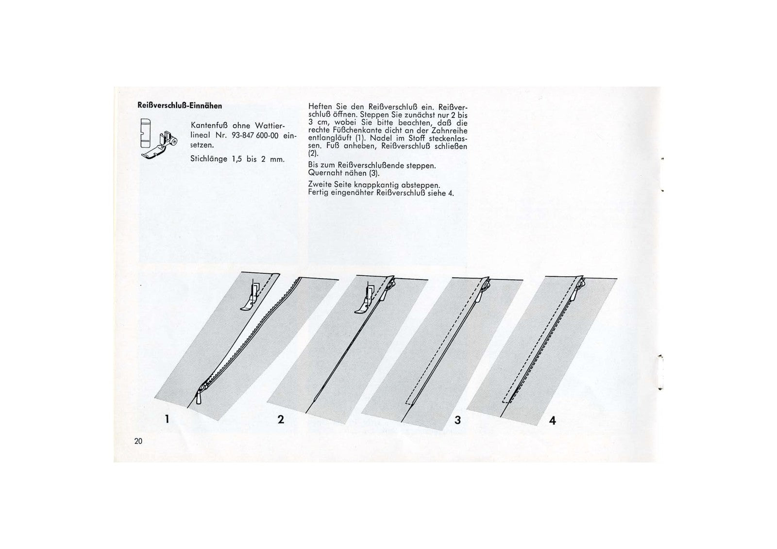 PFAFF 96 97 Sewing Machine Instruction Manual - STEEL WIRE BOUND - TOUGH COVERS