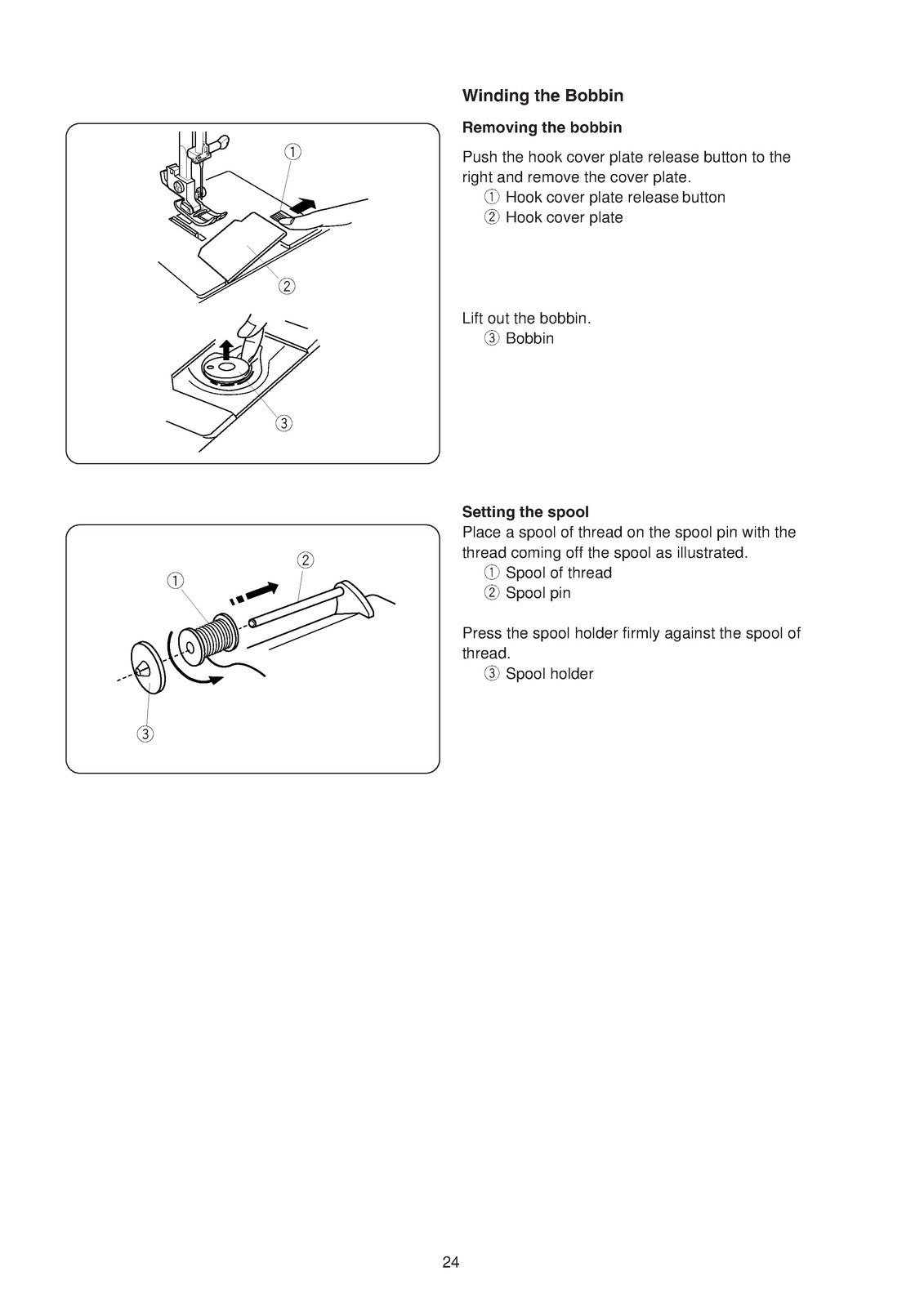 ALFA 4760 Sewing Machine Instruction Book Manual - WIRE BOUND - TOUGH COVERS