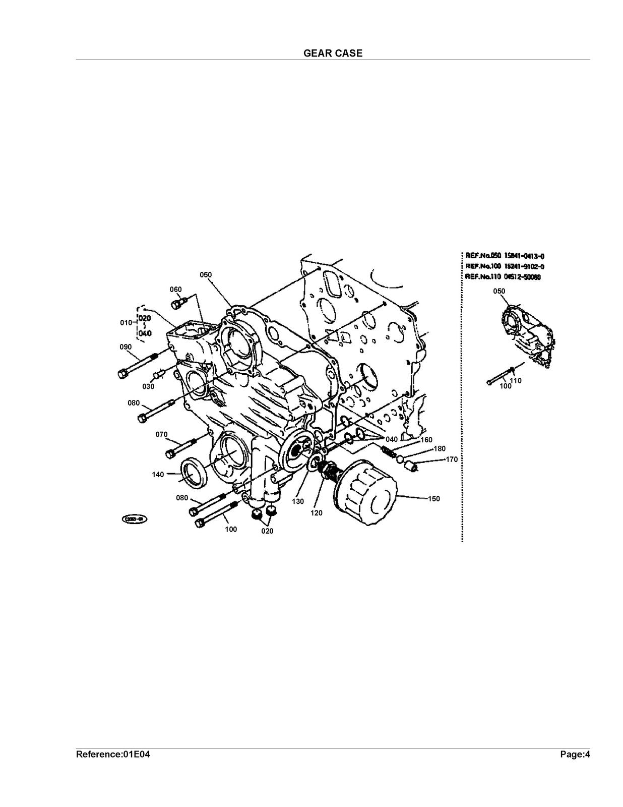 KUBOTA G4200H Parts Manual - STEEL WIRE BOUND - PROTECTIVE COVERS