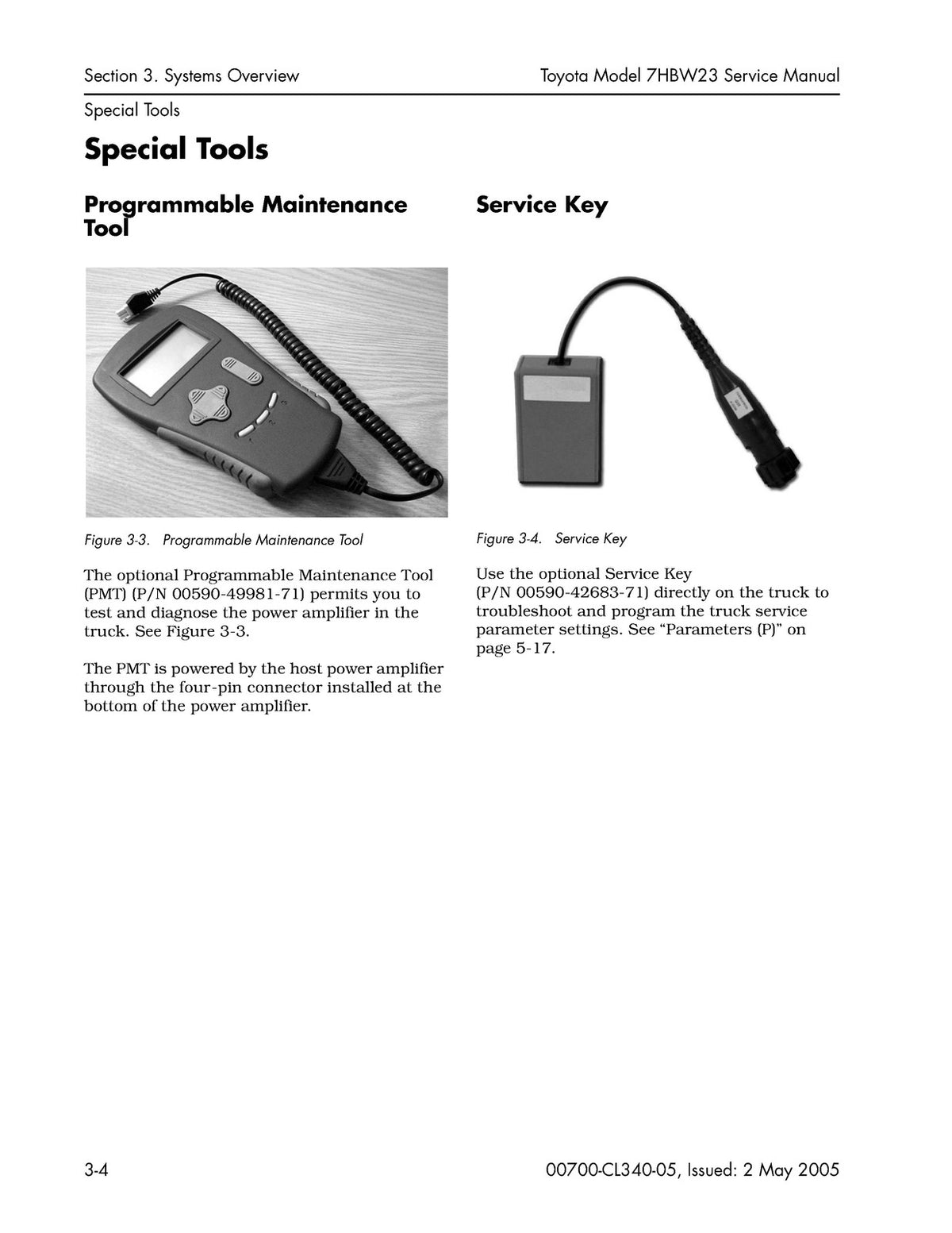 TOYOTA 7HBW23 Walkie Pallet Service & Parts Manual BUNDLE - WIRE BOUND - COVERS