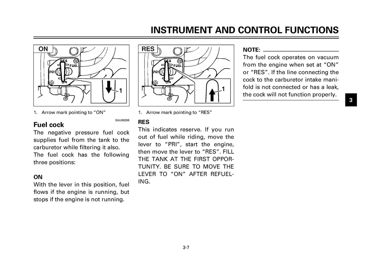 YAMAHA XV125S Motorcycle Owners Manual 2000 - STEEL WIRE BOUND - TOUGH COVERS
