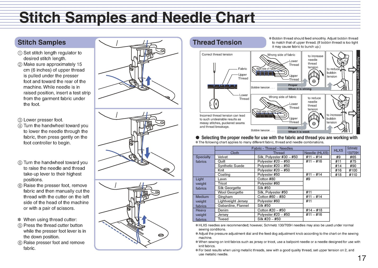 BABY LOCK Accomplish BL520B Sewing Machine Instruction Manual - WIRE BOUND