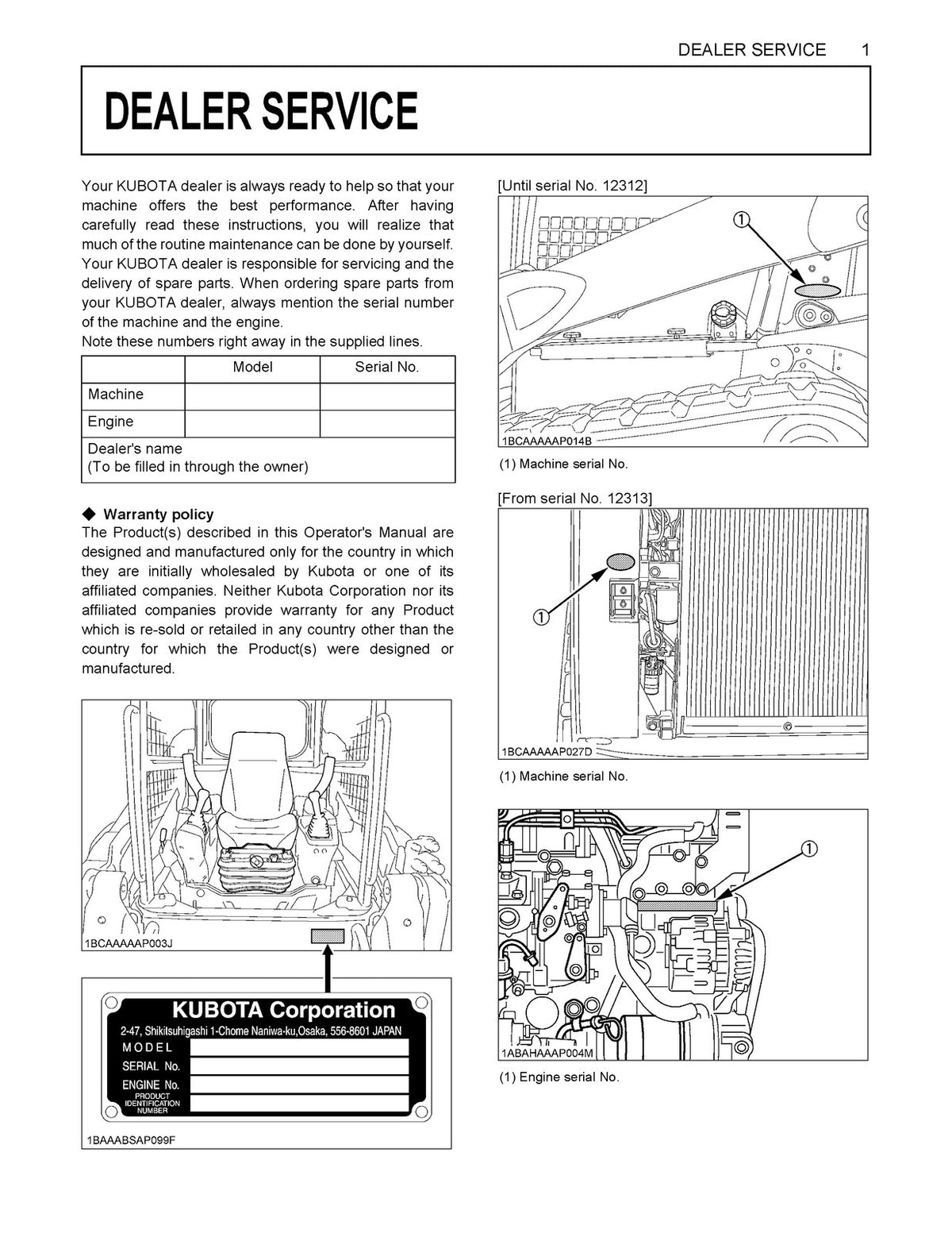 KUBOTA SVL75 SVL90 CTL Workshop & Operators Manual BUNDLE - WIRE BOUND - COVERS