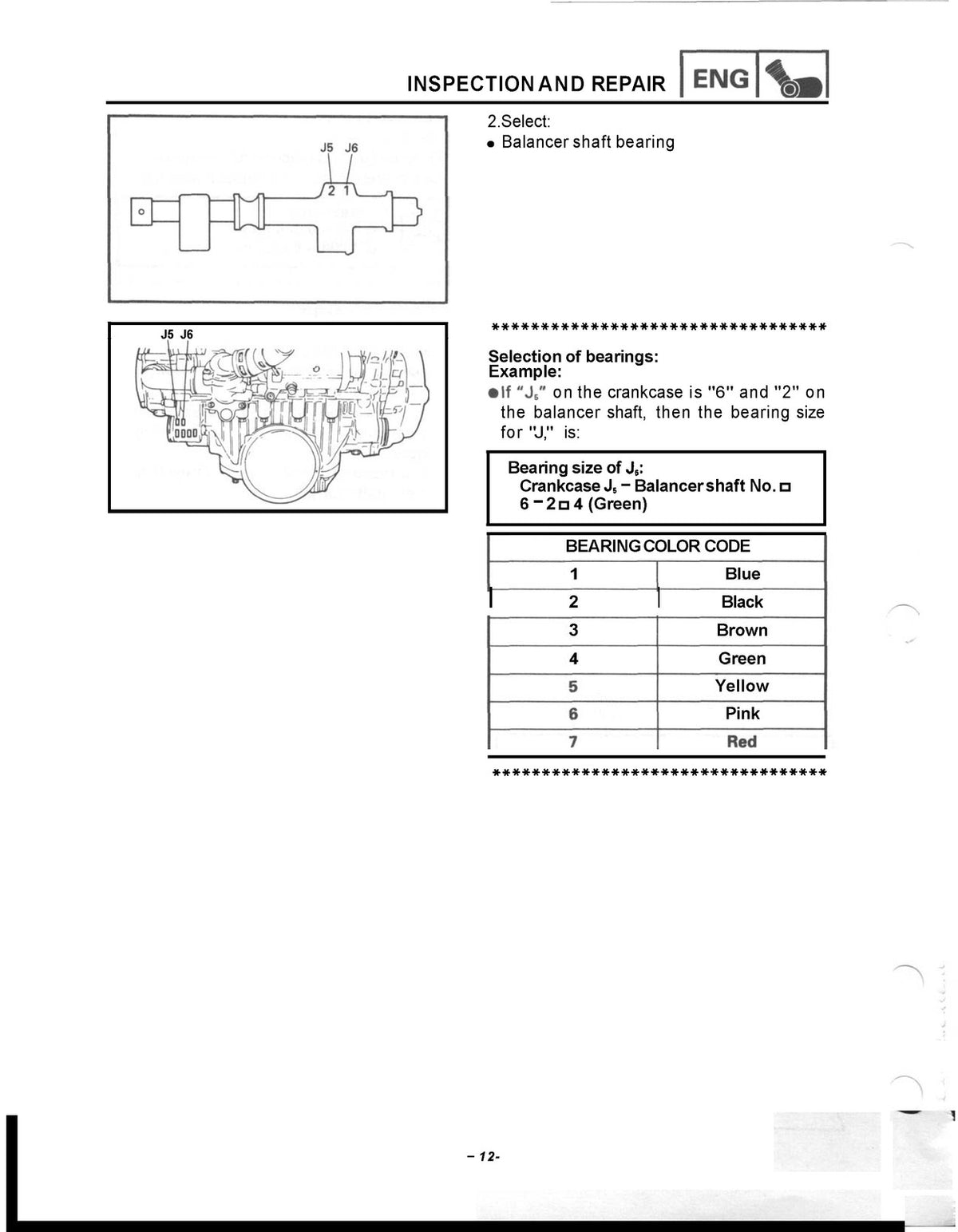 YAMAHA VMX12H VMX12HC Vmax Supplementary Service Manual 1995 - WIRE BOUND