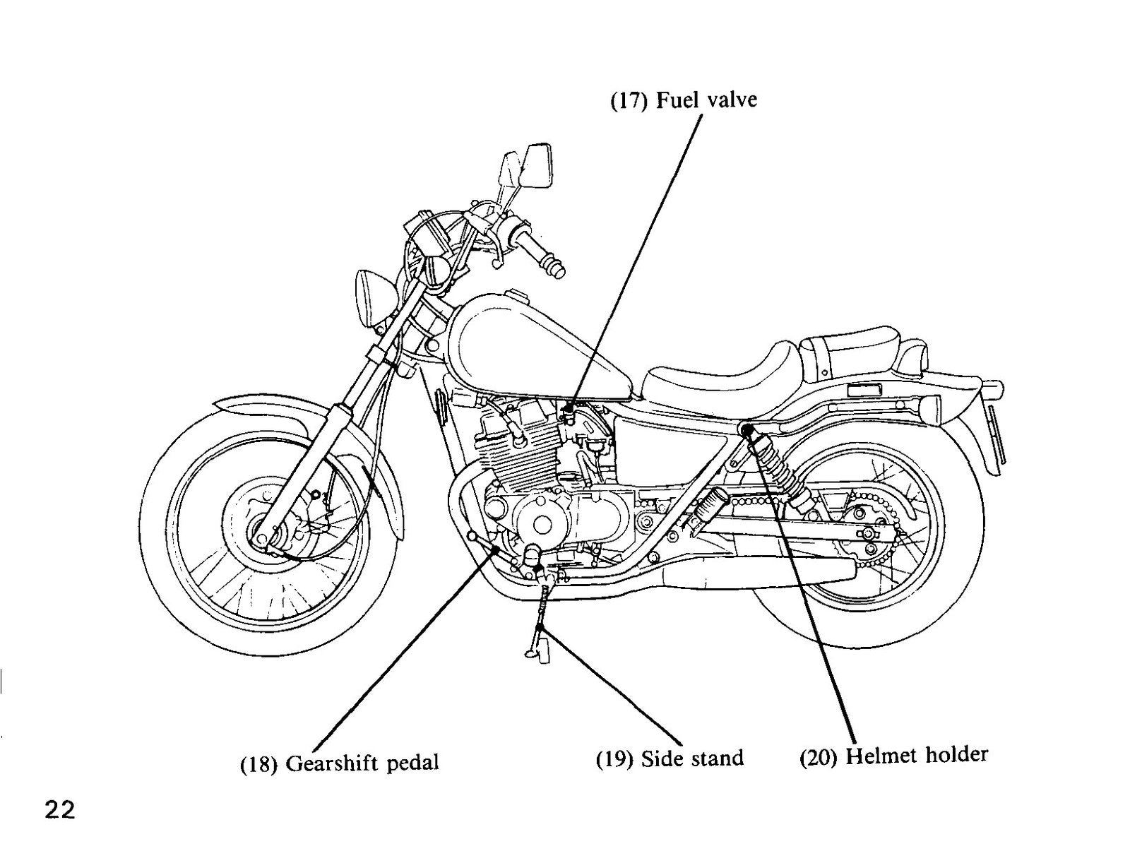 HONDA CMX250C Owners Manual 1984 - BOUND - COVERS - XL FOLDOUT PAGES