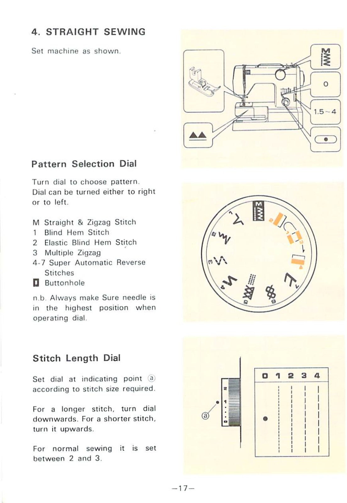 TOYOTA 5001 Sewing Machine Instruction Manual - STEEL WIRE BOUND - TOUGH COVERS