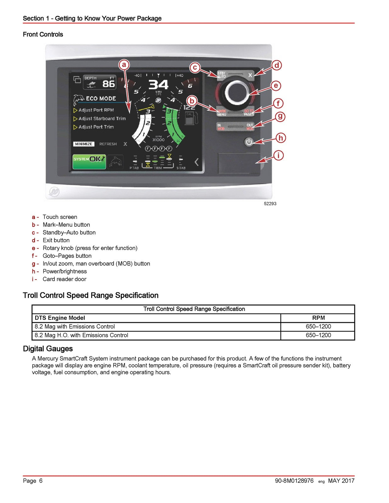 MERCURY MERCRUISER 82L MAG HO SeaCore Sterndrive Maintenance Manual 2017