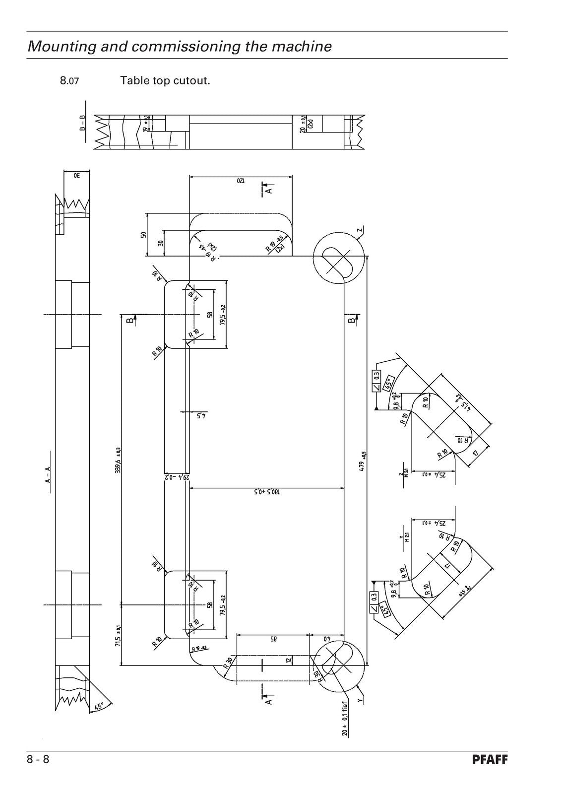 PFAFF 1181 1183 1181-D 1183-D Sewing Machine Instruction Manual - WIRE BOUND