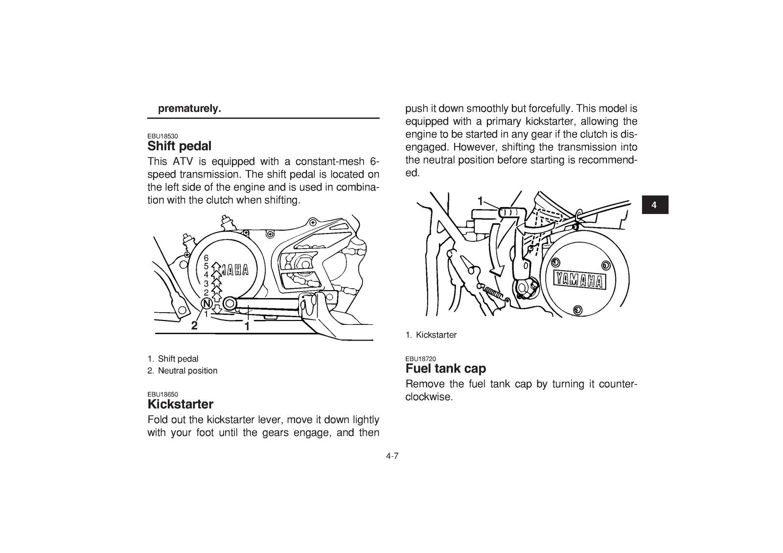 YAMAHA YFZ350Y Banshee 350 ATV Owners Manual 2009 - WIRE BOUND - TOUGH COVERS