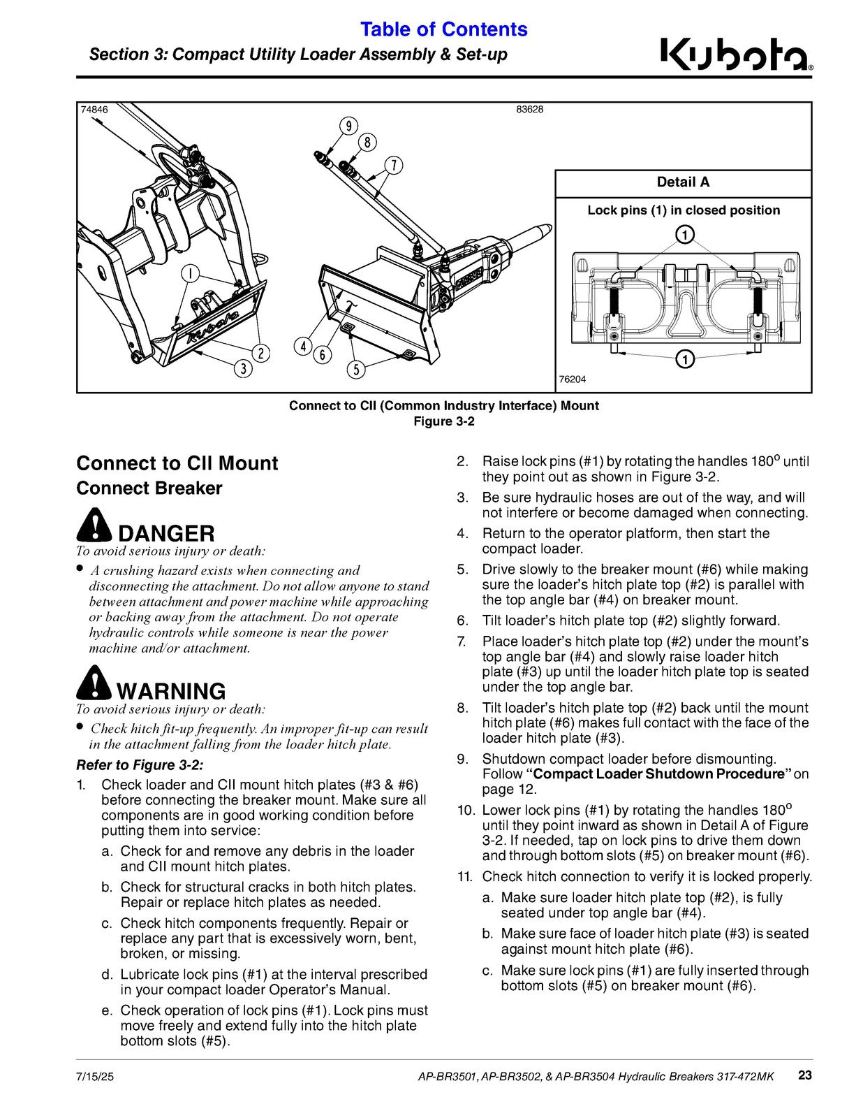 LAND PRIDE BR35 BR Series Breakers Operators Manual - WIRE BOUND - TOUGH COVERS