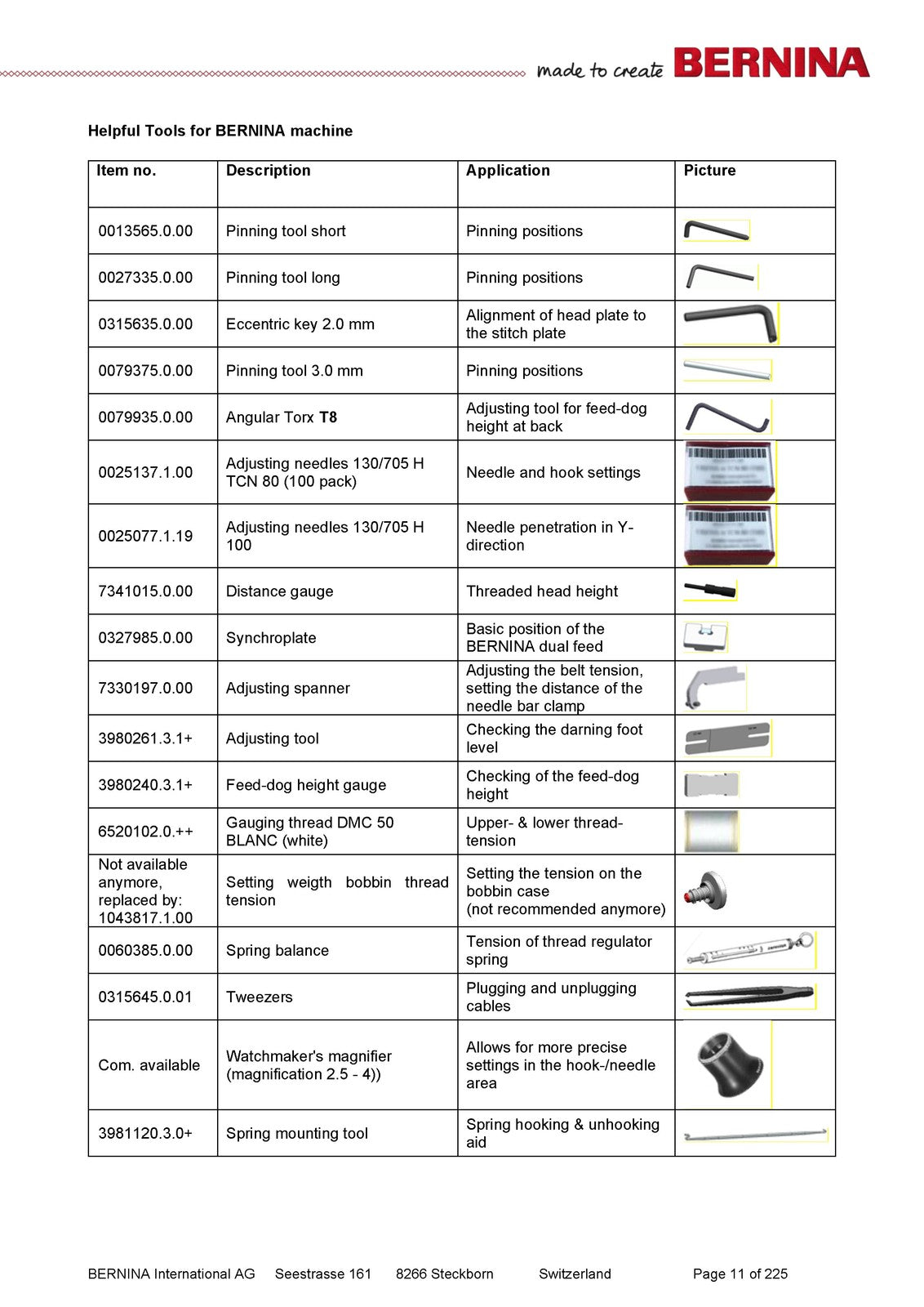 BERNINA 7 Series 790 Service Maintenance Manual - WIRE BOUND - TOUGH COVERS