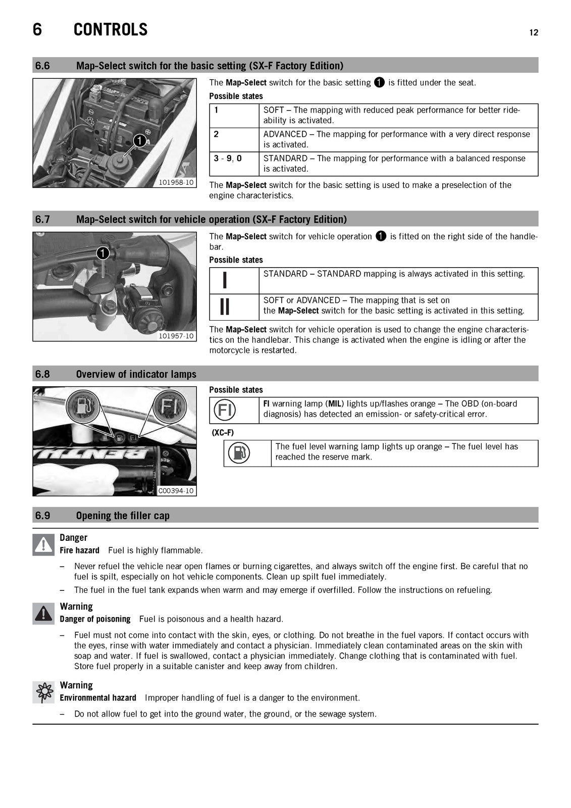 KTM 450 SX-F EU Motorcycle Owners Manual 2014 - STEEL WIRE BOUND - TOUGH COVERS