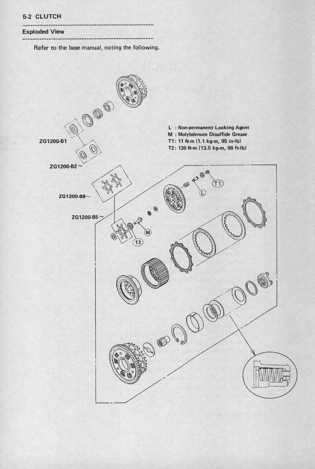 KAWASAKI Voyager XII Motorcycle Service Manual Supplement - WIRE BOUND - COVERS