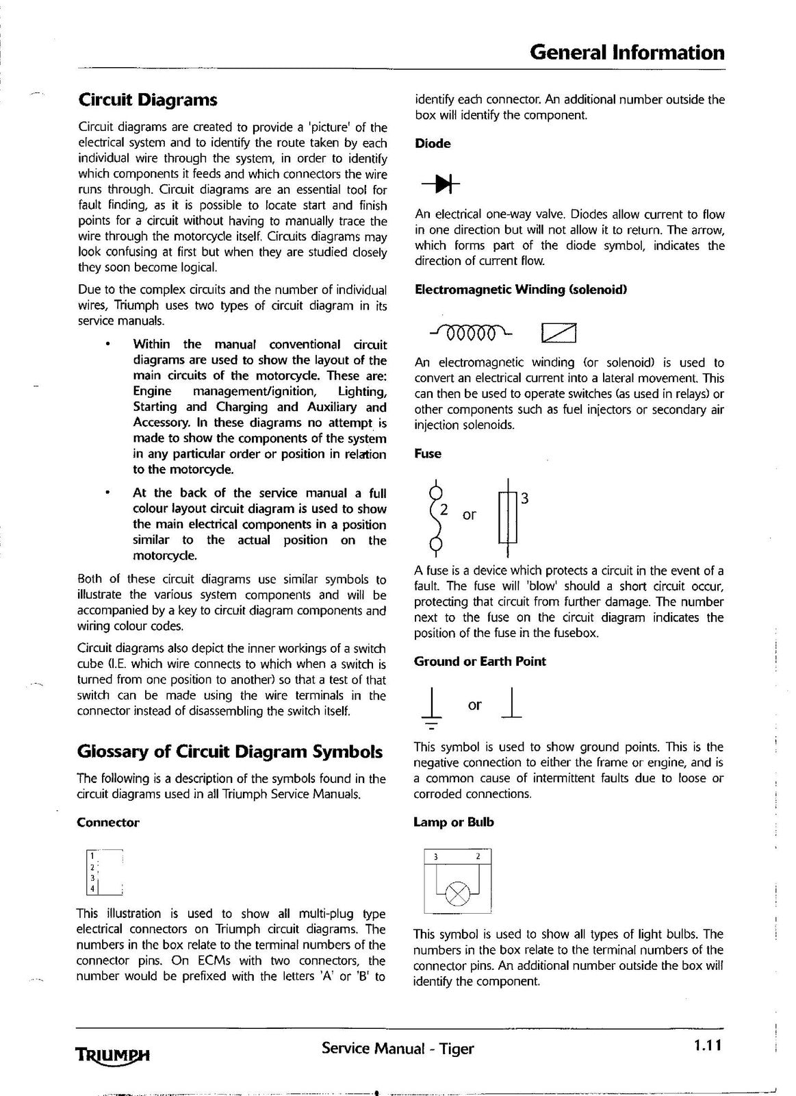 TRIUMPH Tiger Tiger ABS Motorcycle Service Manual 2006 - WIRE BOUND - COVERS