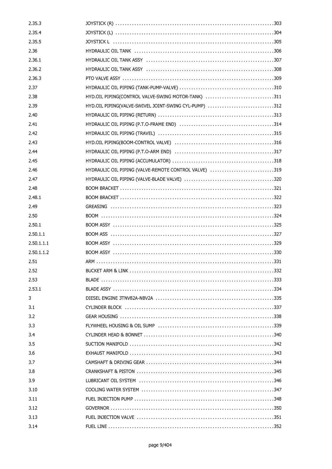 YANMAR ViO33U Mini Excavator Parts Catalog Manual 2016 - WIRE BOUND - COVERS