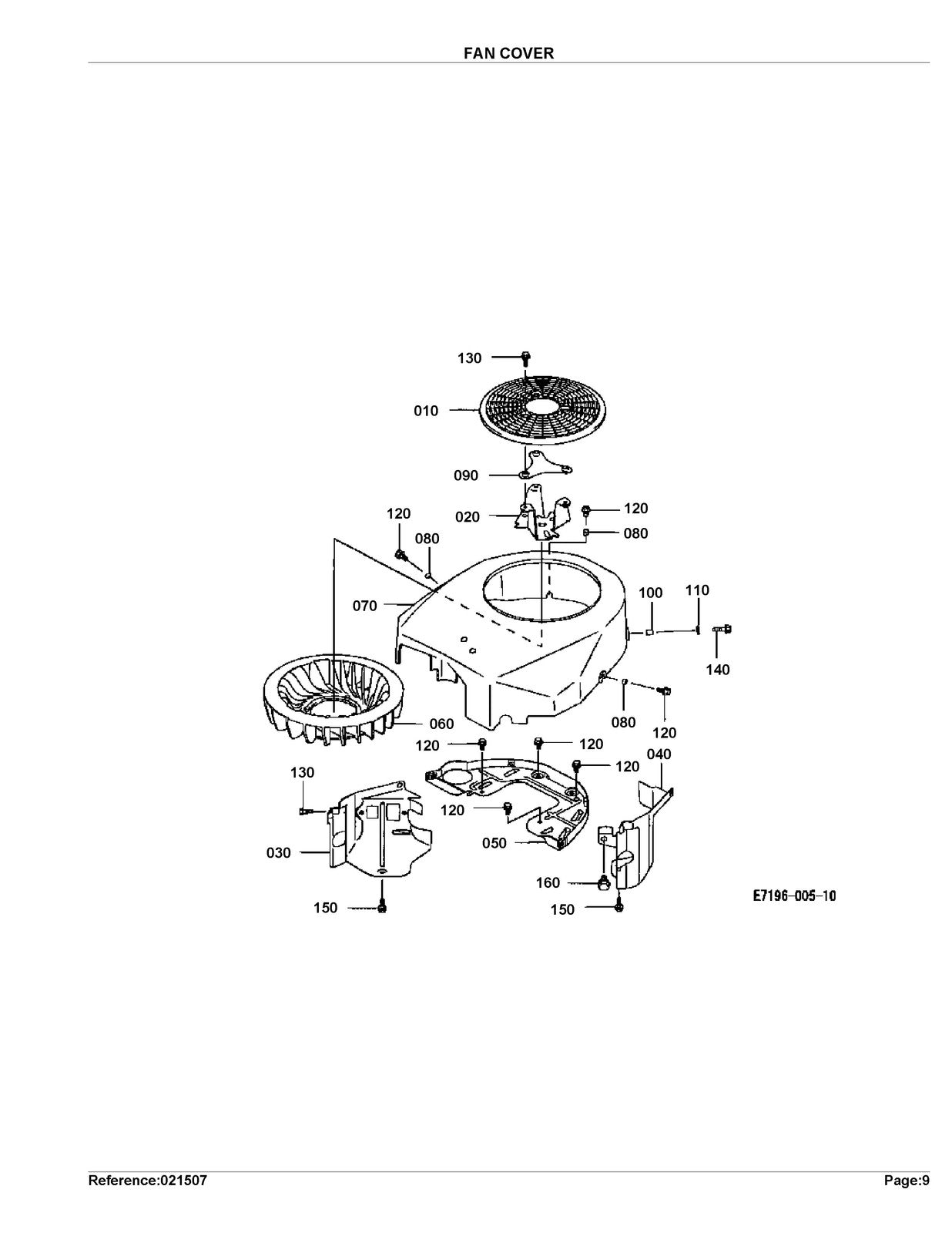 KUBOTA T1770 Parts Manual - STEEL WIRE BOUND - PROTECTIVE COVERS