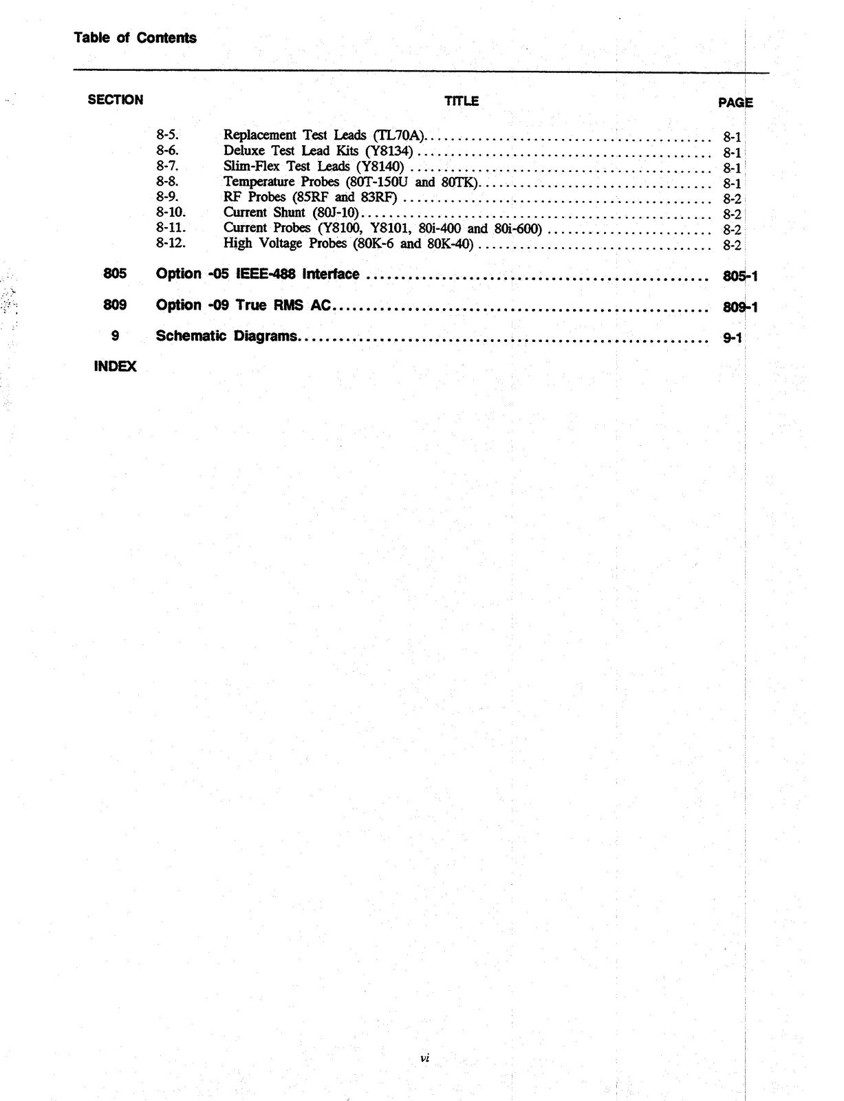 FLUKE 8840A Digital Multimeter Instruction Manual - WIRE BOUND - TOUGH COVERS