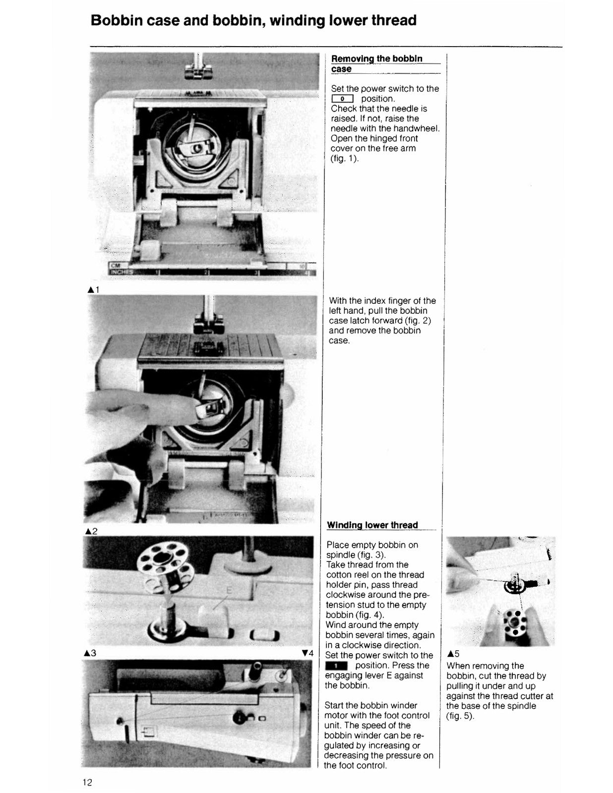 BERNINA Model 1090 Sewing Machine User Manual - STEEL WIRE BOUND - TOUGH COVERS