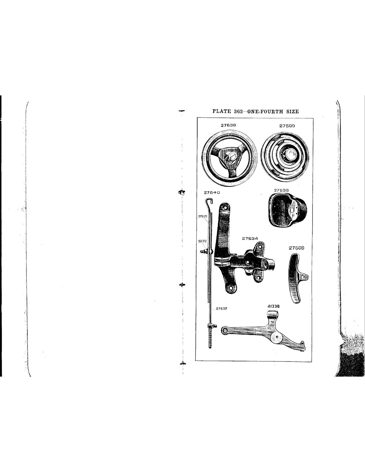 SINGER 88-1 To 88-3 Sewing Machine Parts List Manual 1909 - WIRE BOUND - COVERS