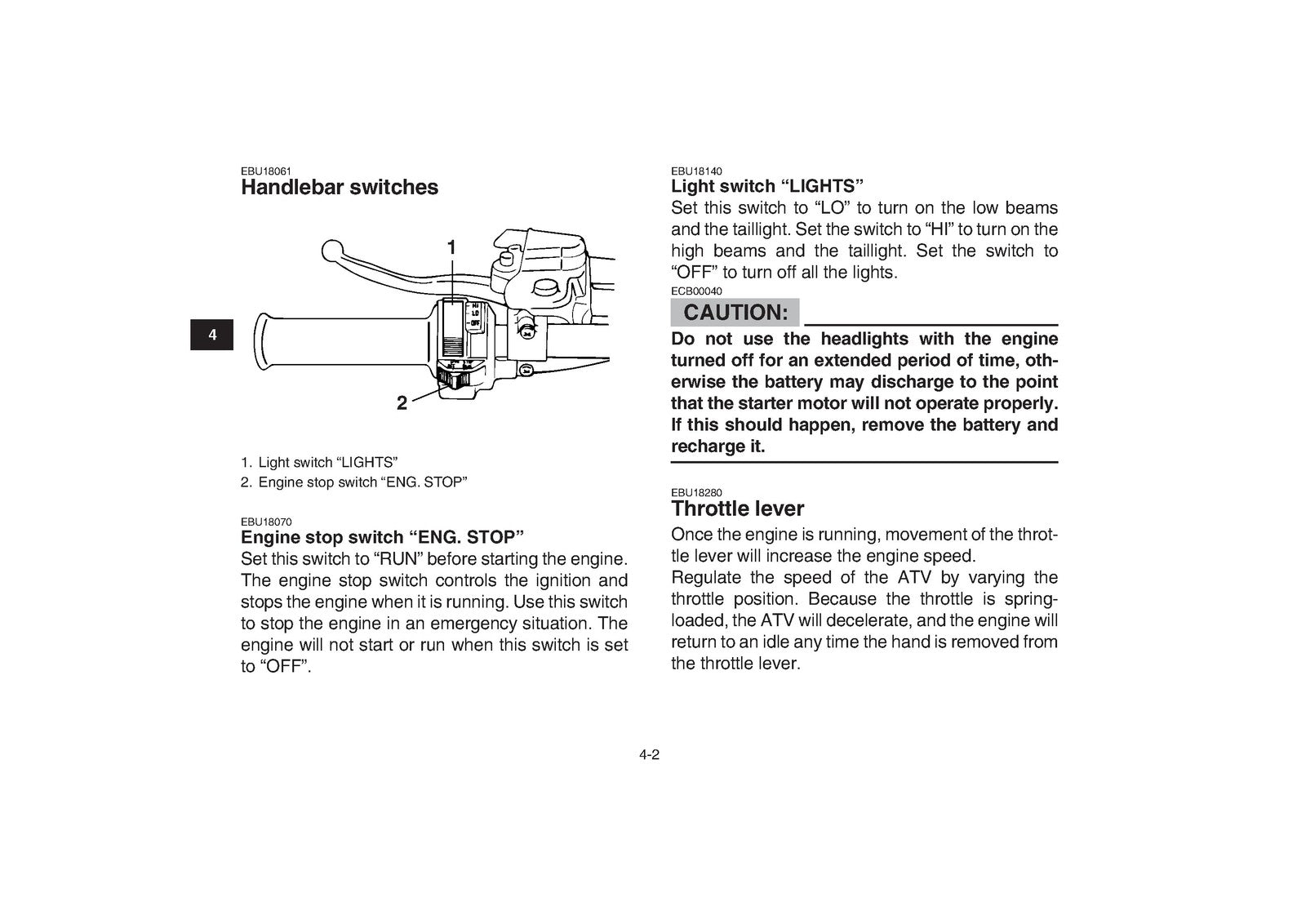 YAMAHA YFZ350X Banshee 350 ATV Owners Manual 2008 - WIRE BOUND - TOUGH COVERS
