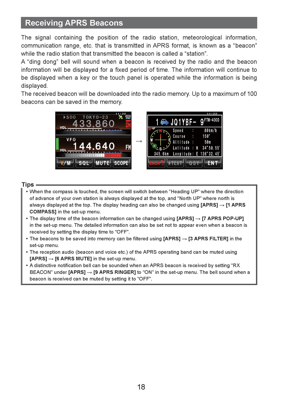 YAESU FTM-400XDR APRS Edition Operating Manual 2013 - WIRE BOUND - TOUGH COVERS