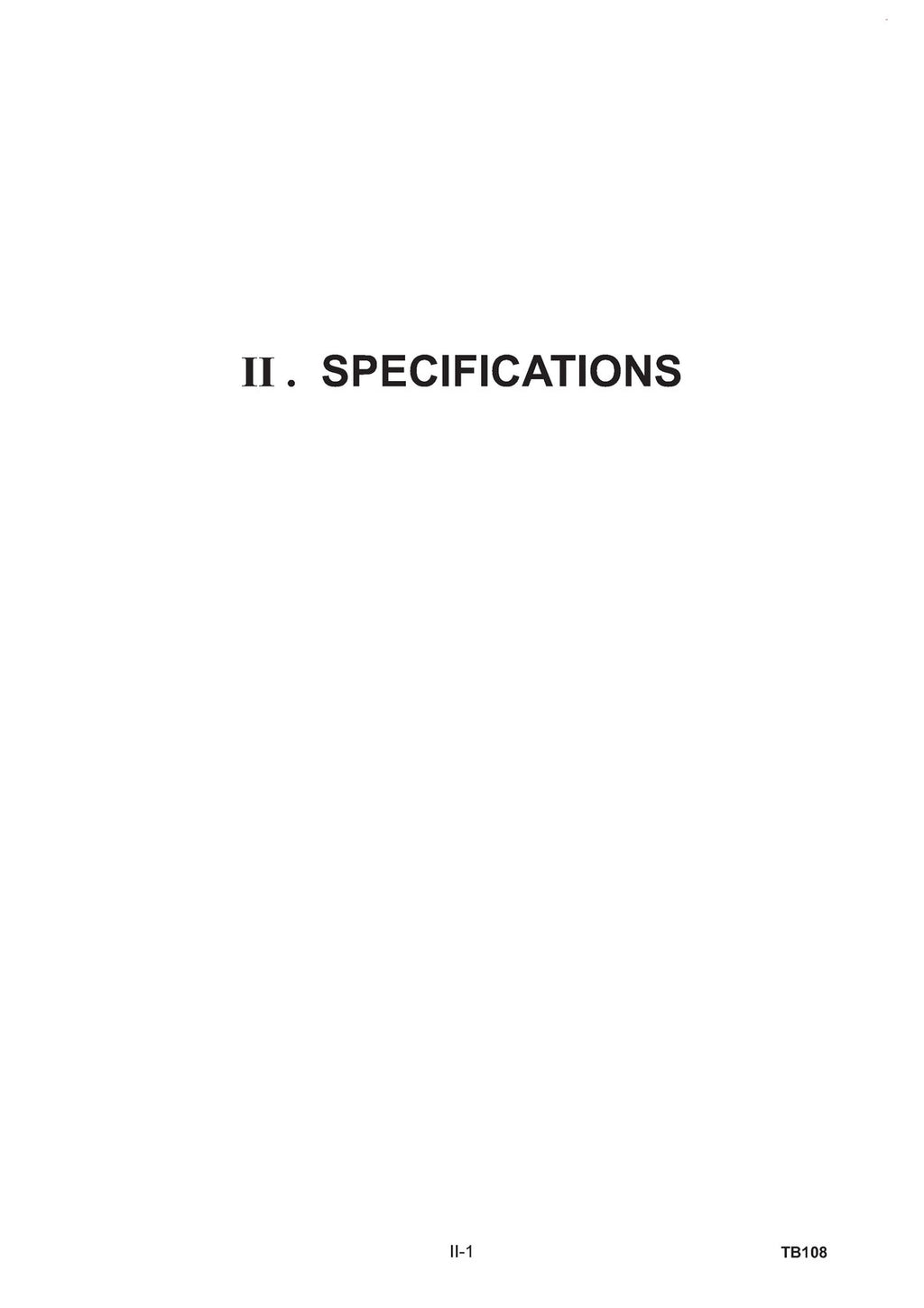 TAKEUCHI TB108 COMPACT EXCAVATOR SERVICE WORKSHOP MANUAL WIRE BOUND TOUGH COVERS