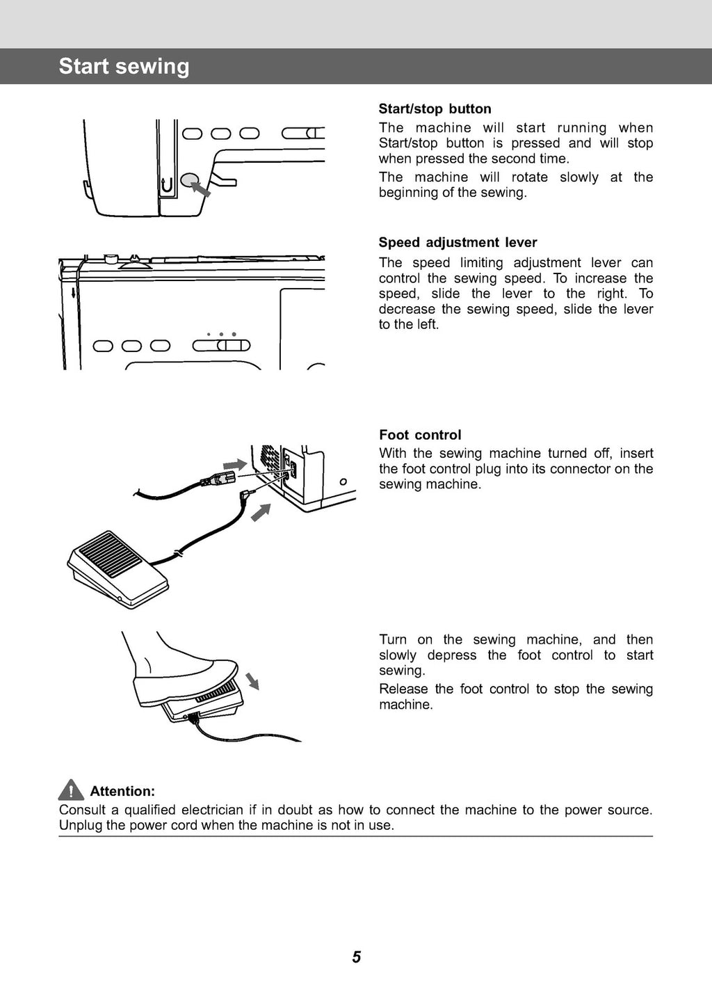 EVER SEWN Sparrow 20 Instruction Manual - STEEL WIRE BOUND - PROTECTIVE COVERS