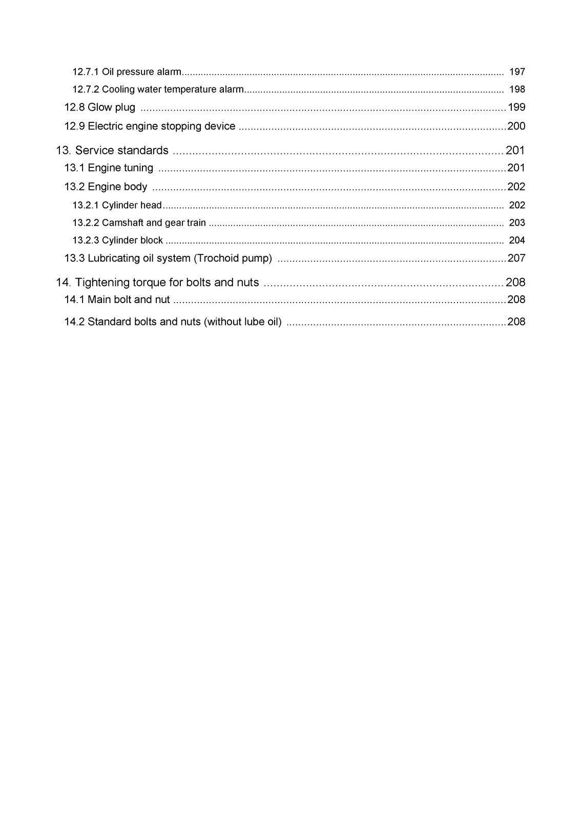 YANMAR 3YM30 3YM20 2YM15 Marine Diesel Engine Service Manual, FOLDOUTS