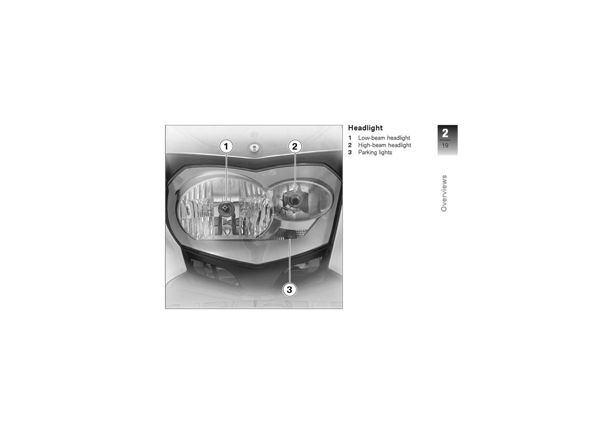 BMW F800S Motorcycle Owners Manual 2007 - STEEL WIRE BOUND - PROTECTIVE COVERS
