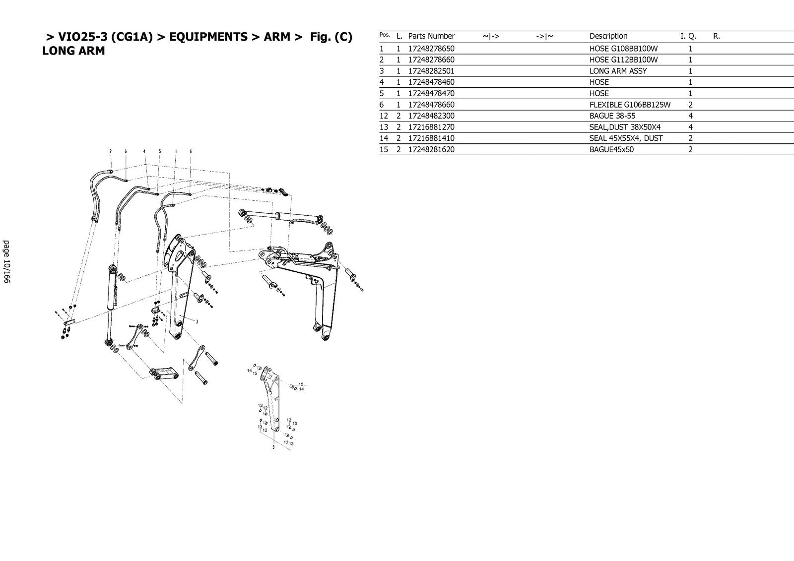 YANMAR ViO25-3 Crawler Excavator Parts Catalog Manual - WIRE BOUND - COVERS
