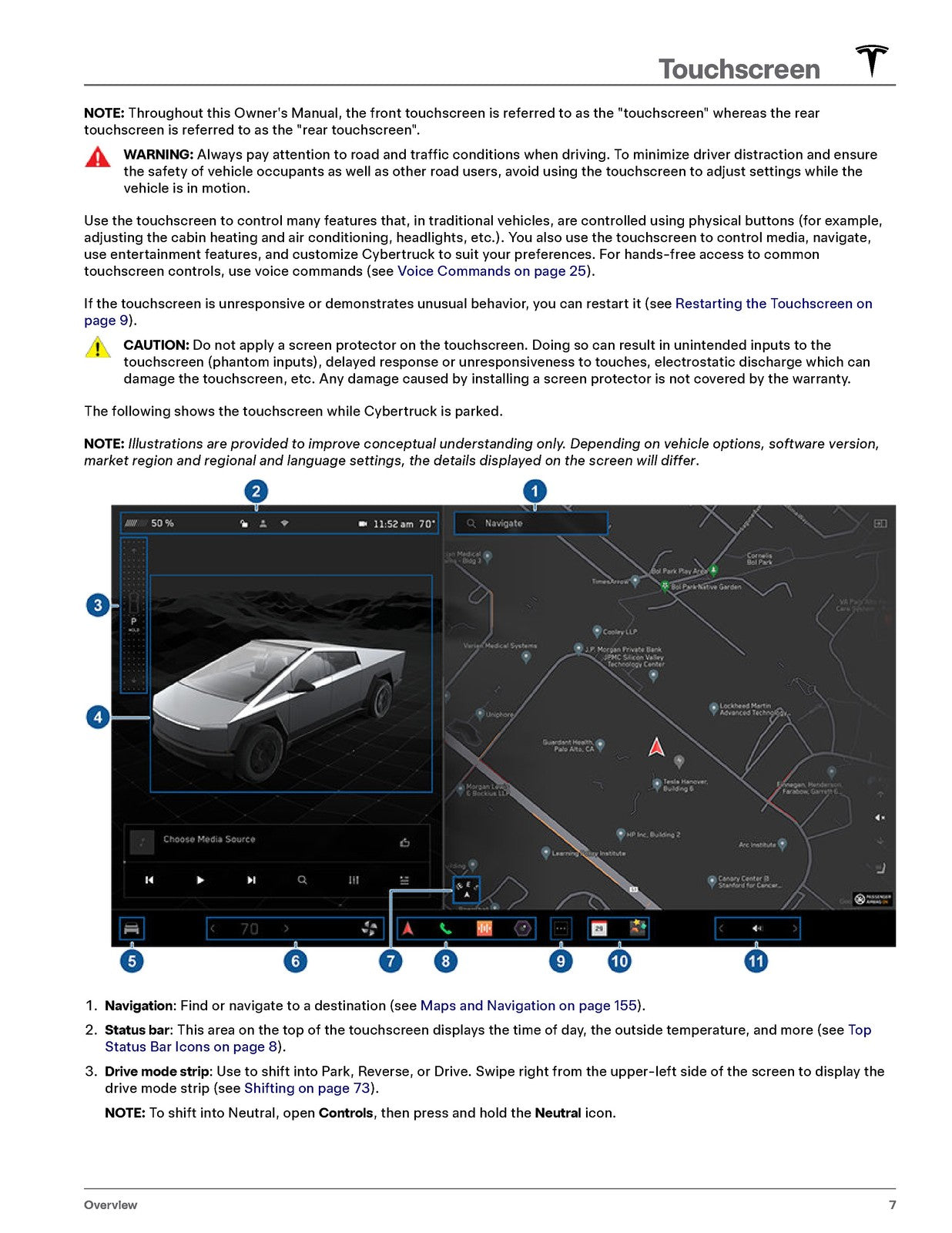TESLA 2024 Cybertruck Owners Manual - STEEL WIRE BOUND - PROTECTIVE COVERS