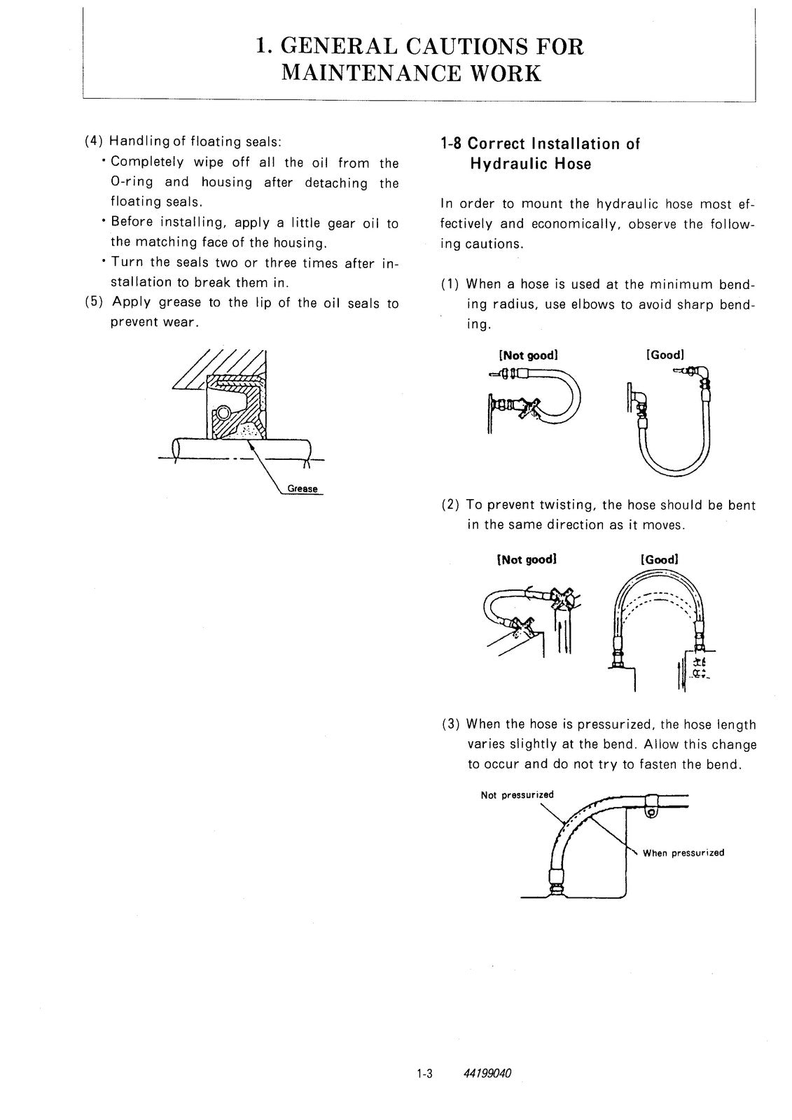 YANMAR B25V Excavator Service Manual - STEEL WIRE BOUND - PROTECTIVE COVERS