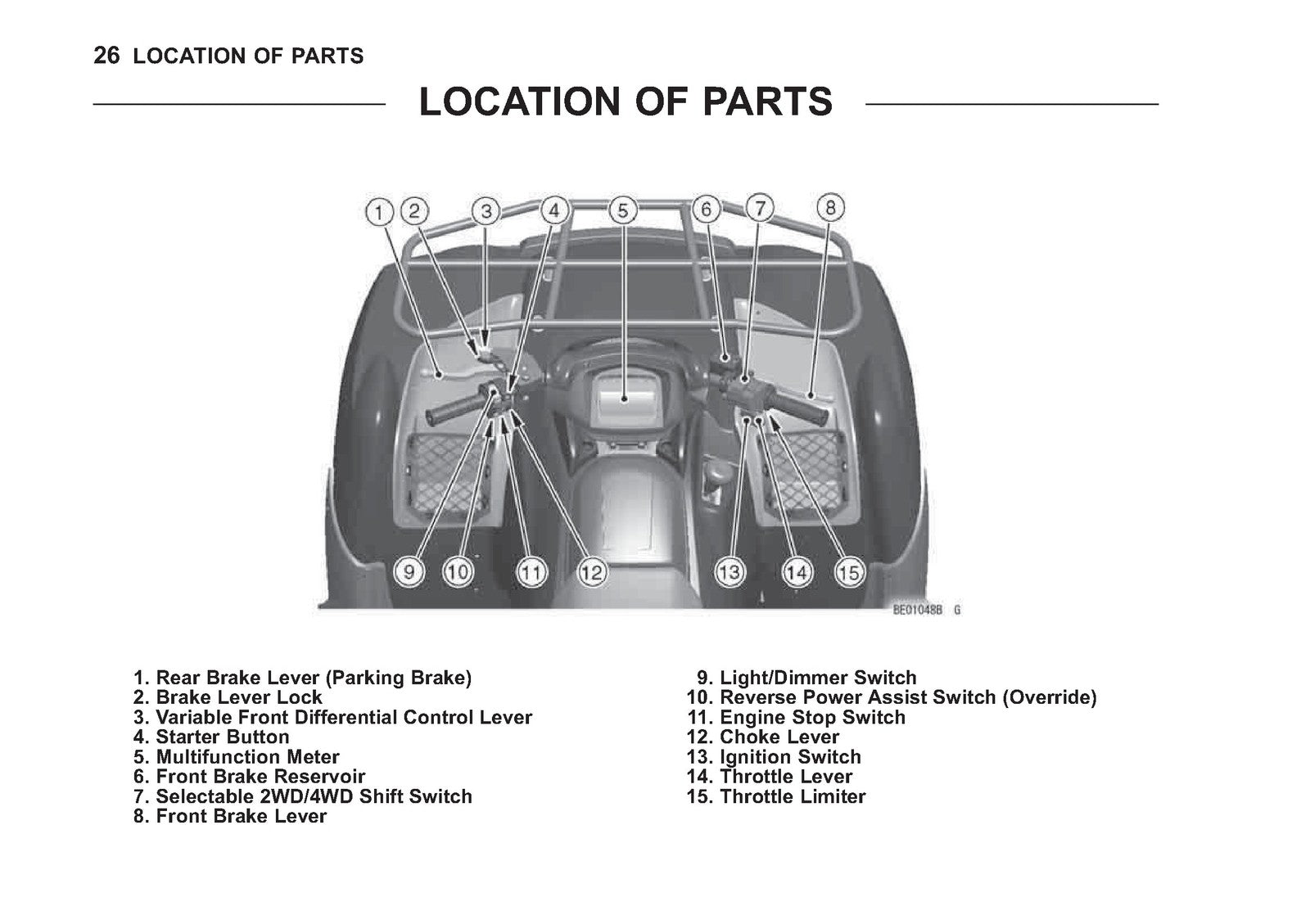 KAWASAKI Brute Force 650 4x4i Owners Manual 2011 - WIRE BOUND - TOUGH COVERS
