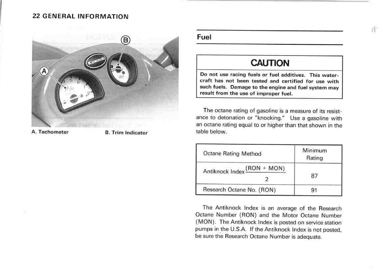 KAWASAKI JET SKI STS Owners Manual 2 - STEEL WIRE BOUND - PROTECTIVE COVERS