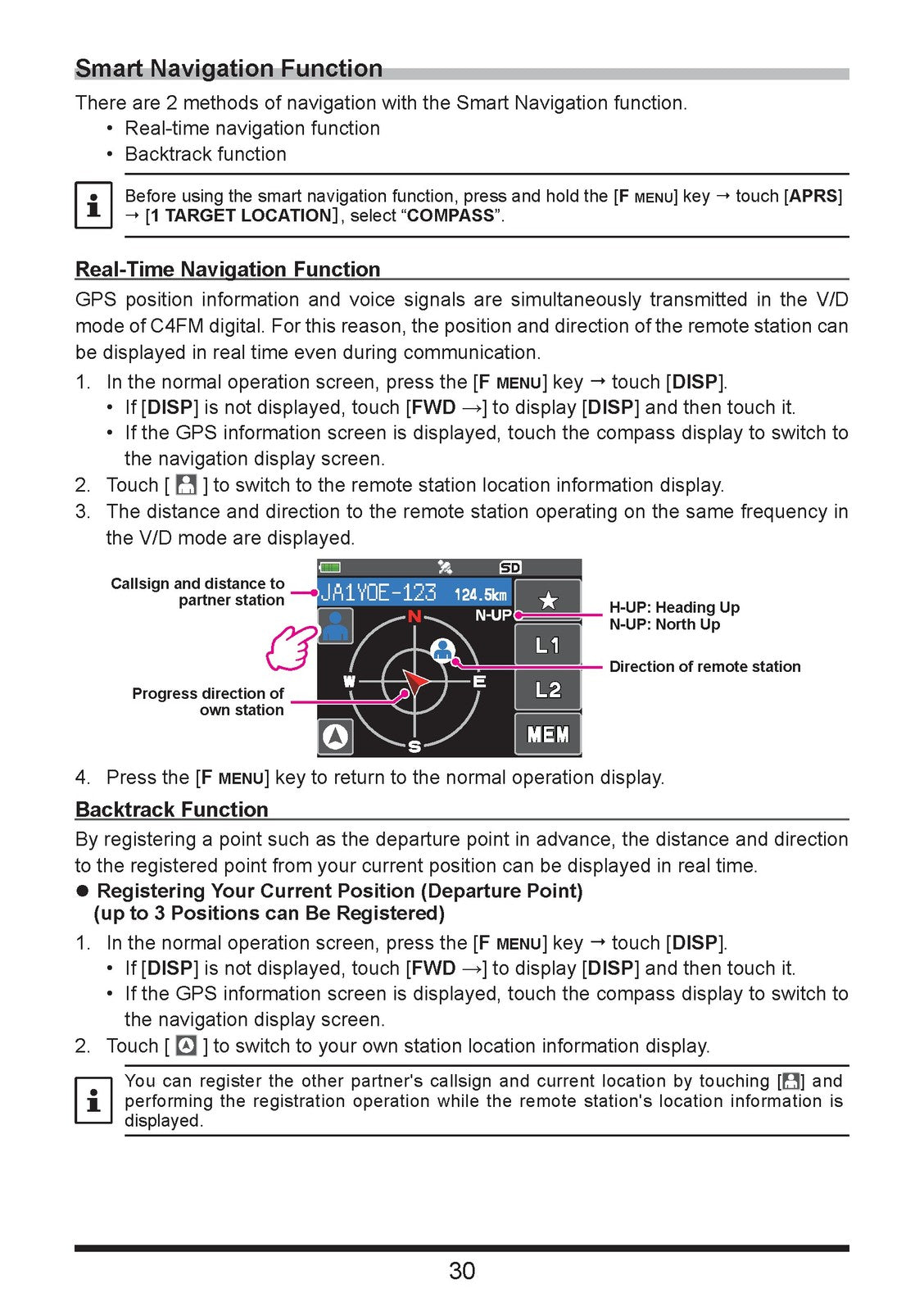 YAESU FT5DR FT5DE Dual Band Digital Transceiver Advance Manual - WIRE BOUND