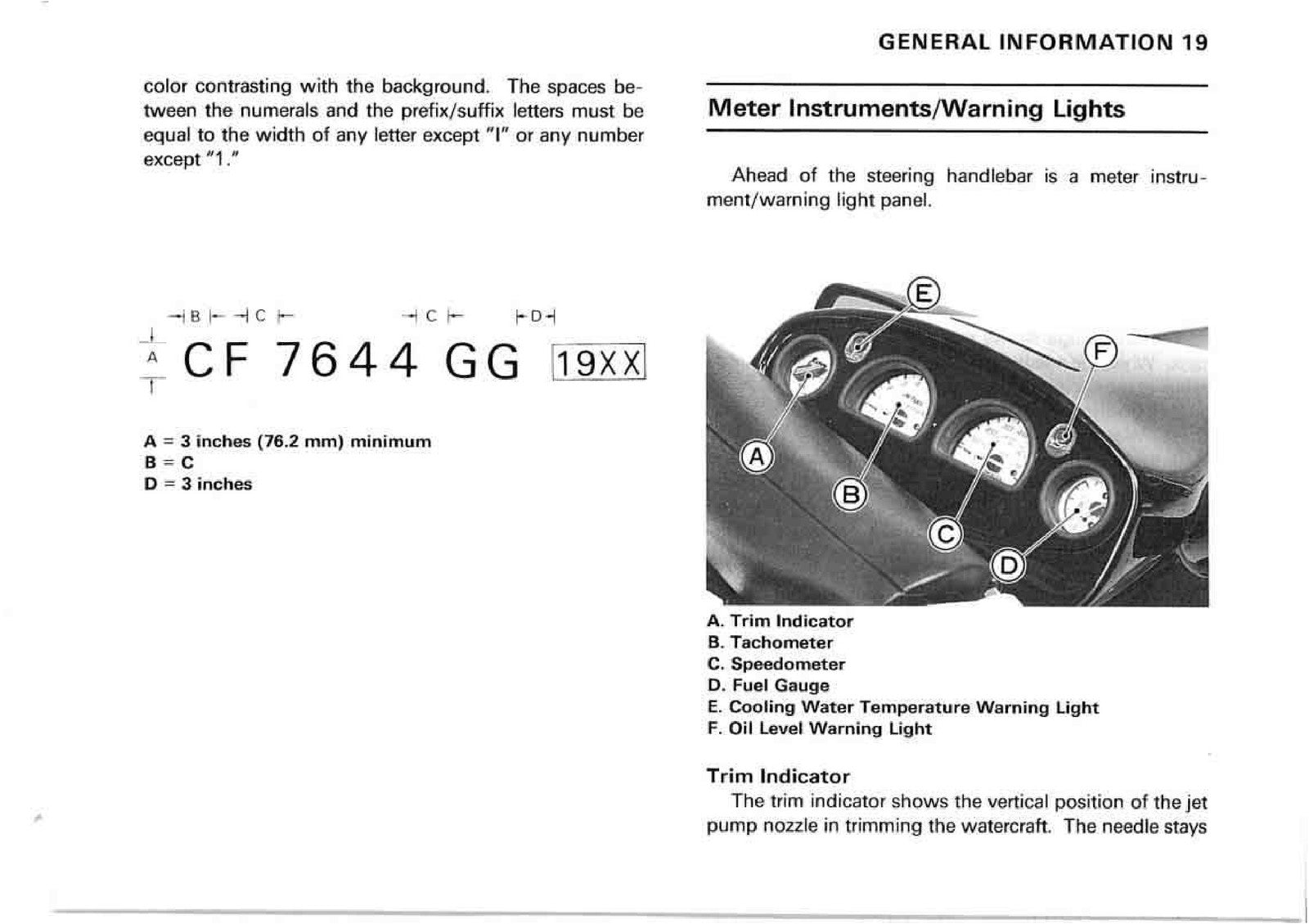 KAWASAKI JET SKI 1100ZXi Owners Manual - STEEL WIRE BOUND - PROTECTIVE COVERS
