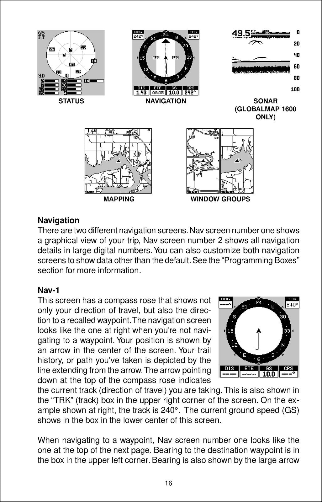 LOWRANCE GlobalMap 1600 LMS-160 Installation And Instructions Manual 1998