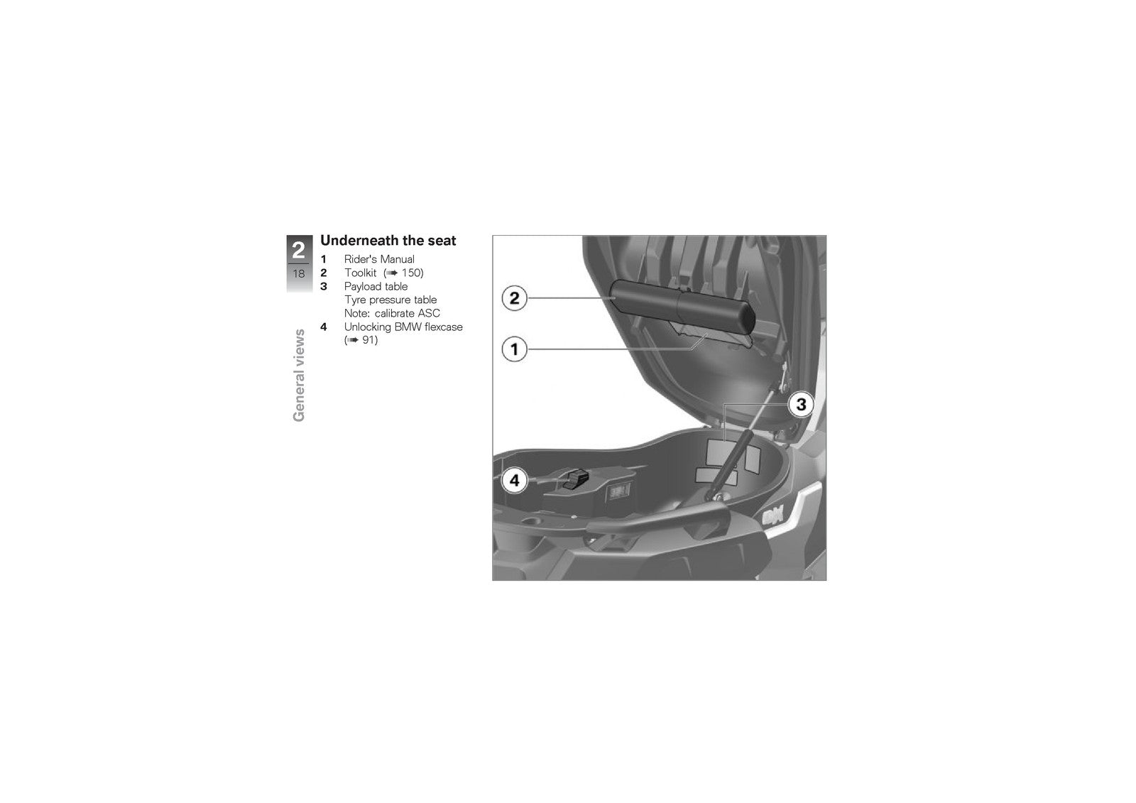 BMW C400X Scooter Owners Manual 2019 - STEEL WIRE BOUND - PROTECTIVE COVERS