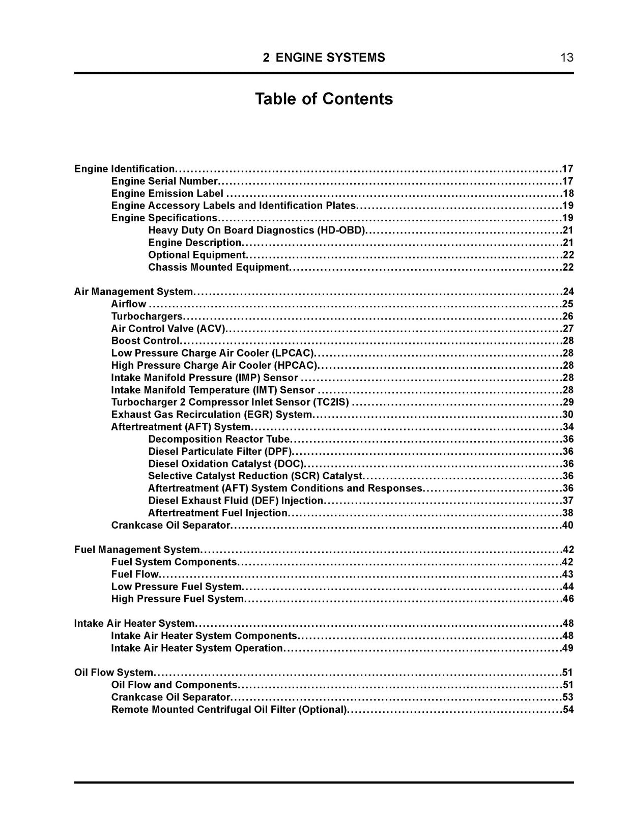 INTERNATIONAL N13 EPA10 SCR Diagnostic Manual 2015 - WIRE BOUND - TOUGH COVERS