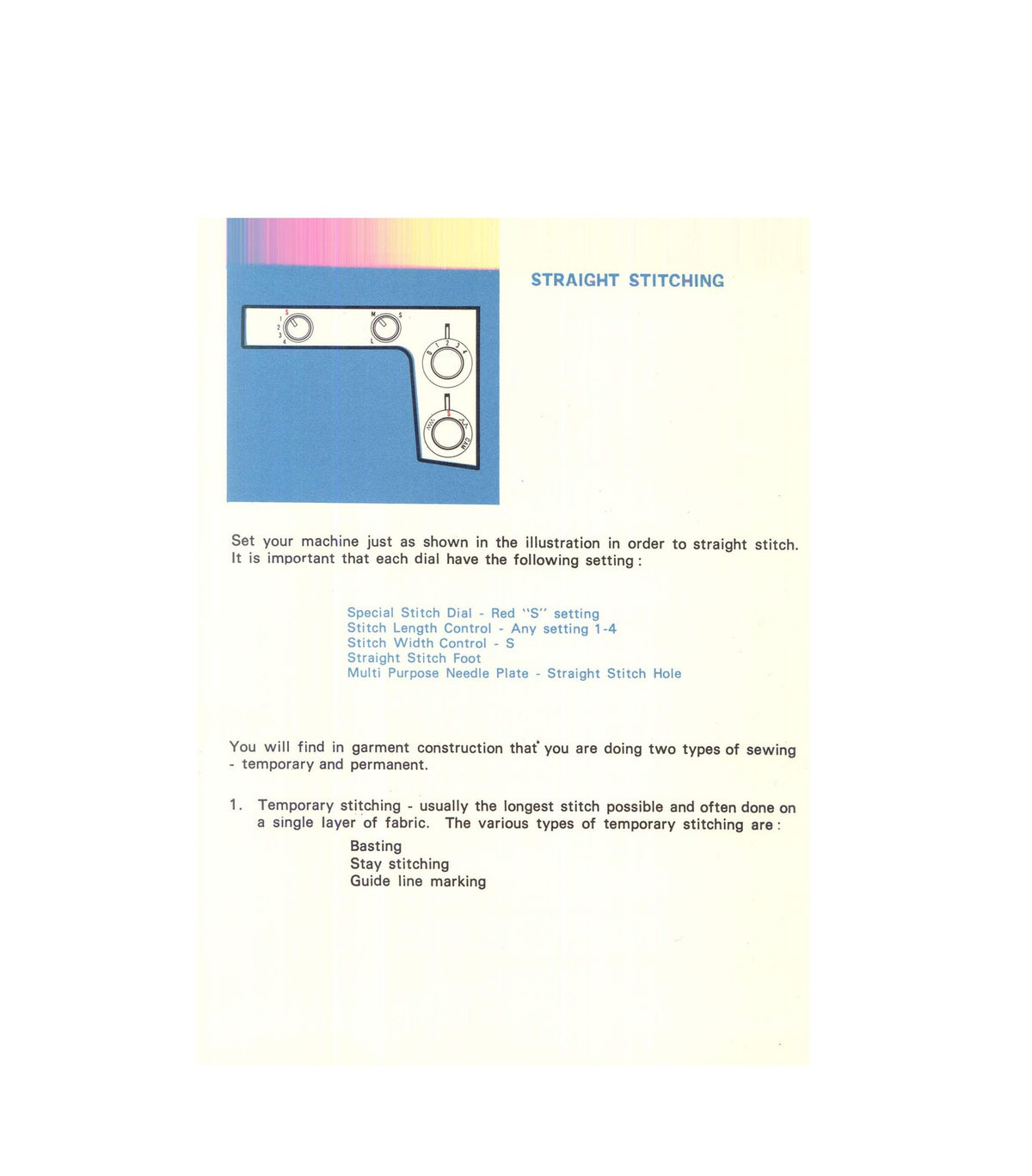 KENMORE 159-1601 Zig-Zag Sewing Machine Instructions Manual, FOLDOUTS