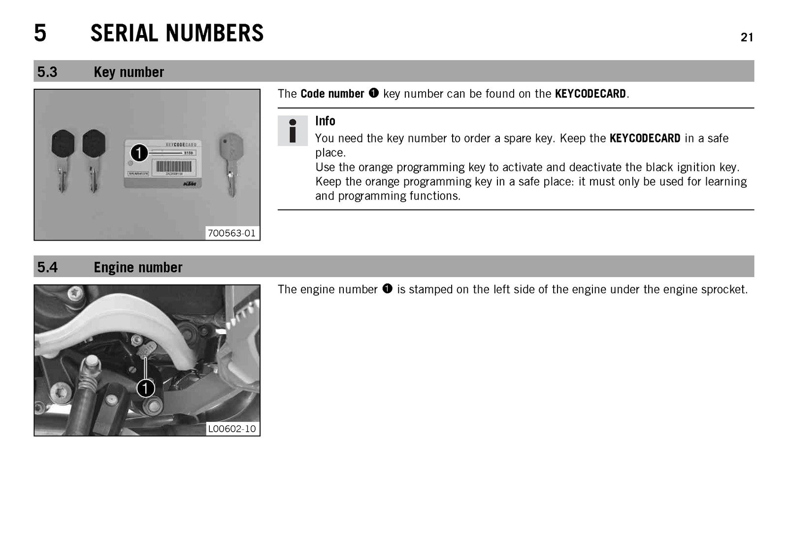 KTM 990 Supermoto T Owners Manual 2013 - STEEL WIRE BOUND - PROTECTIVE COVERS