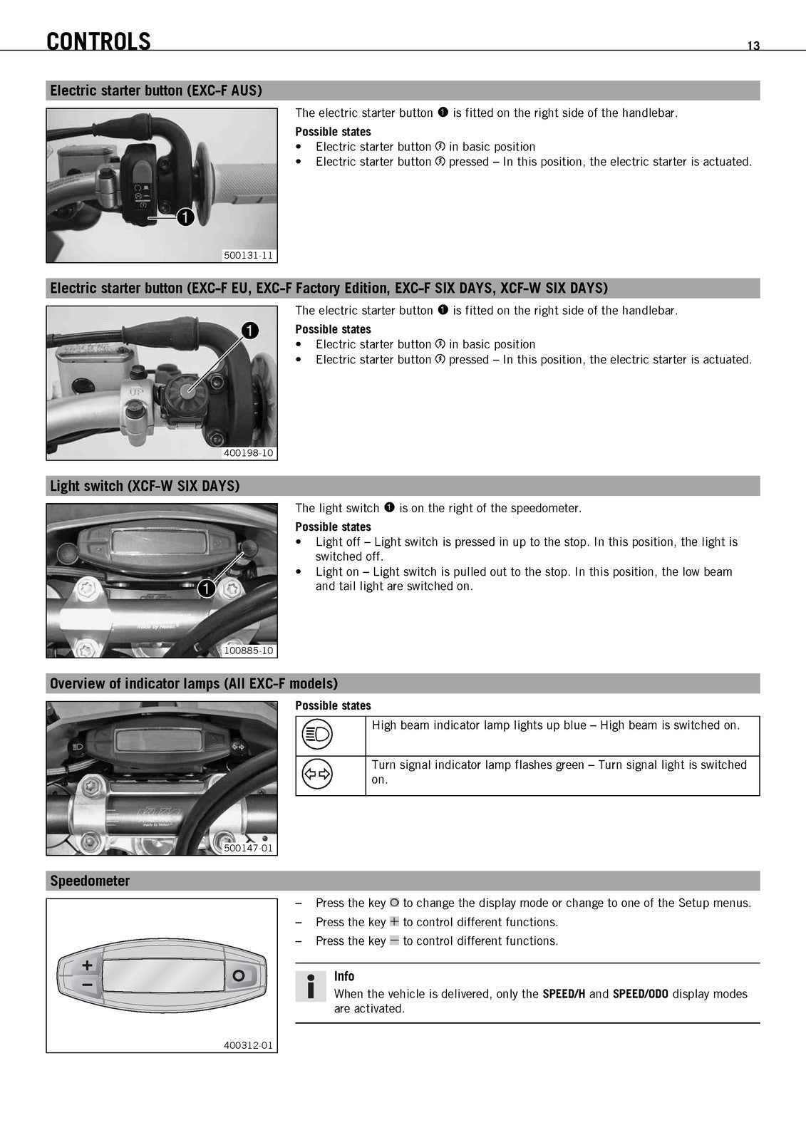 KTM 250 EXC-F EU Factory Edition AUS SIX DAYS XCF-W Owners Manual 2011 - BOUND