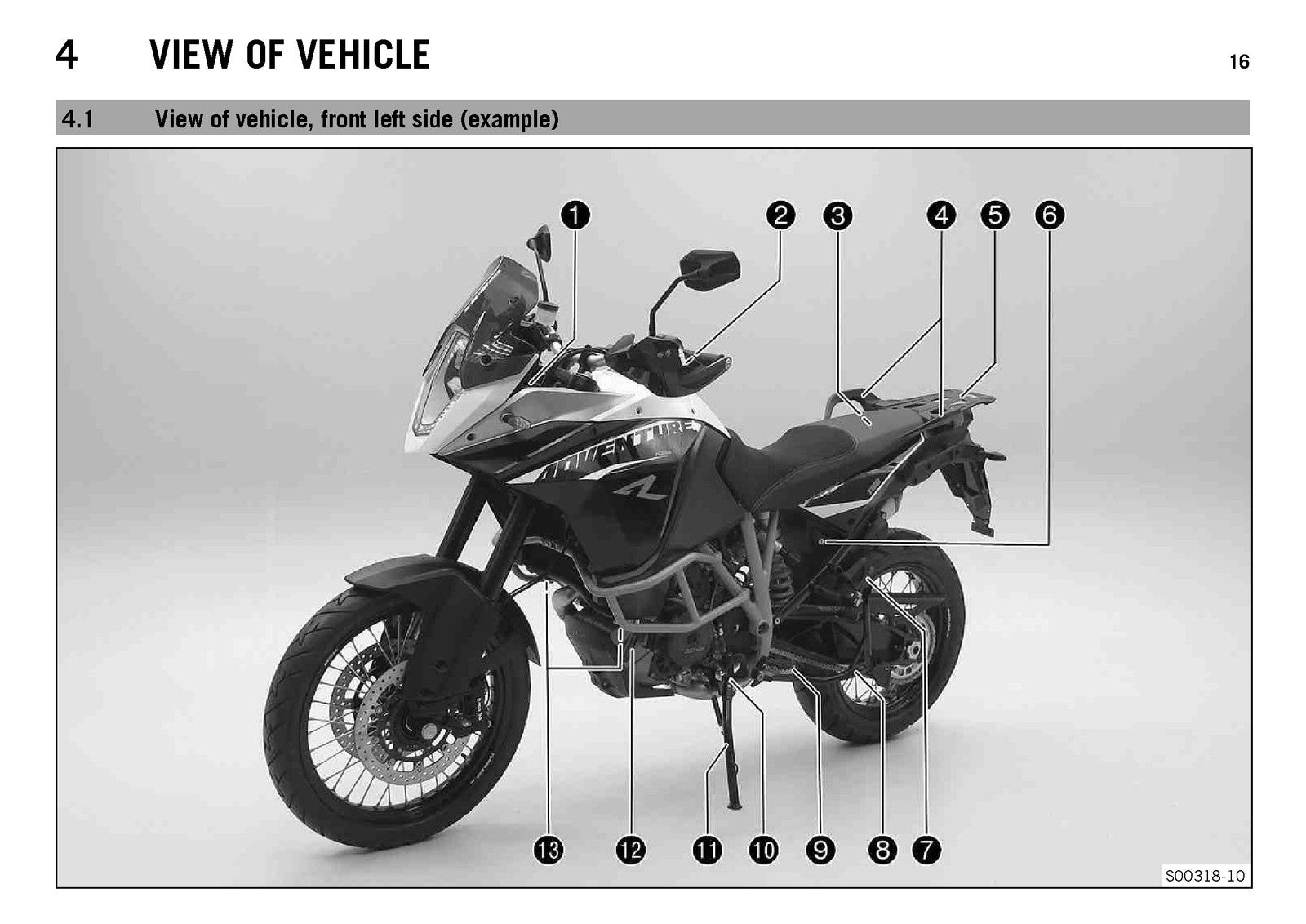 KTM 1190 Adventure R Owners Manual 2014 - STEEL WIRE BOUND - PROTECTIVE COVERS