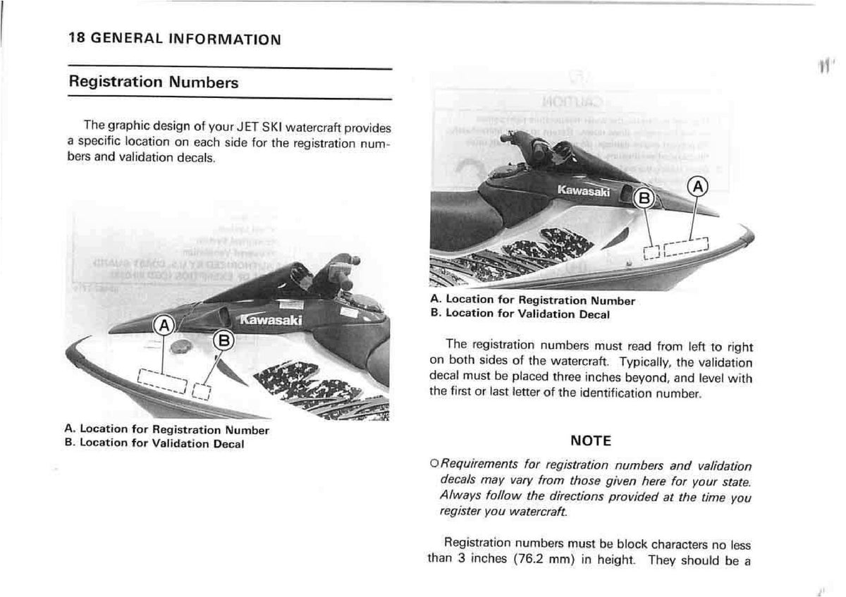 KAWASAKI Jet Ski 900 ZXi Owners Manual 2 - STEEL WIRE BOUND - TOUGH COVERS