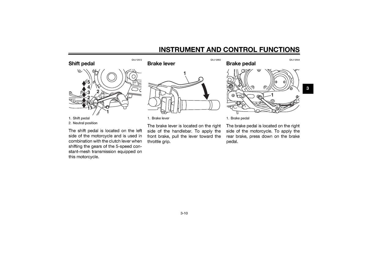 YAMAHA XVS950CR Owners Manual 2015 - STEEL WIRE BOUND - PROTECTIVE COVERS